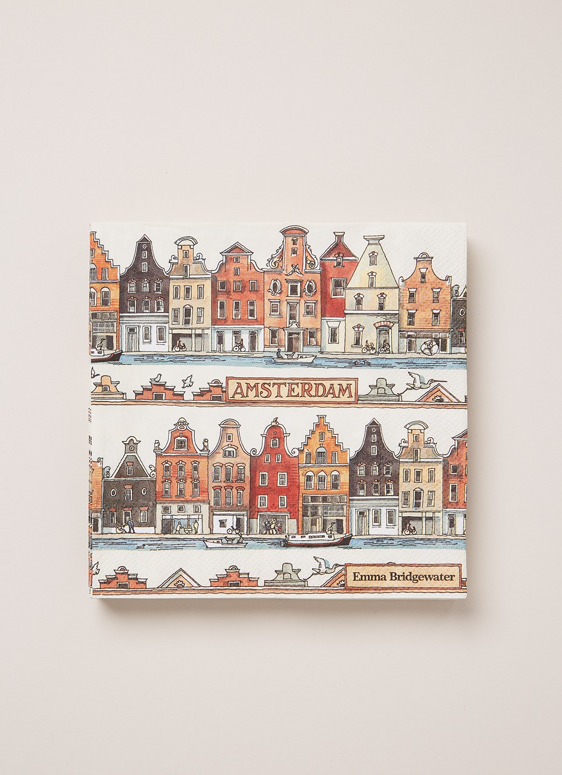 Ihr Ideal Home Amsterdam servetten 33 x 33 cm - voorkant 3 beige