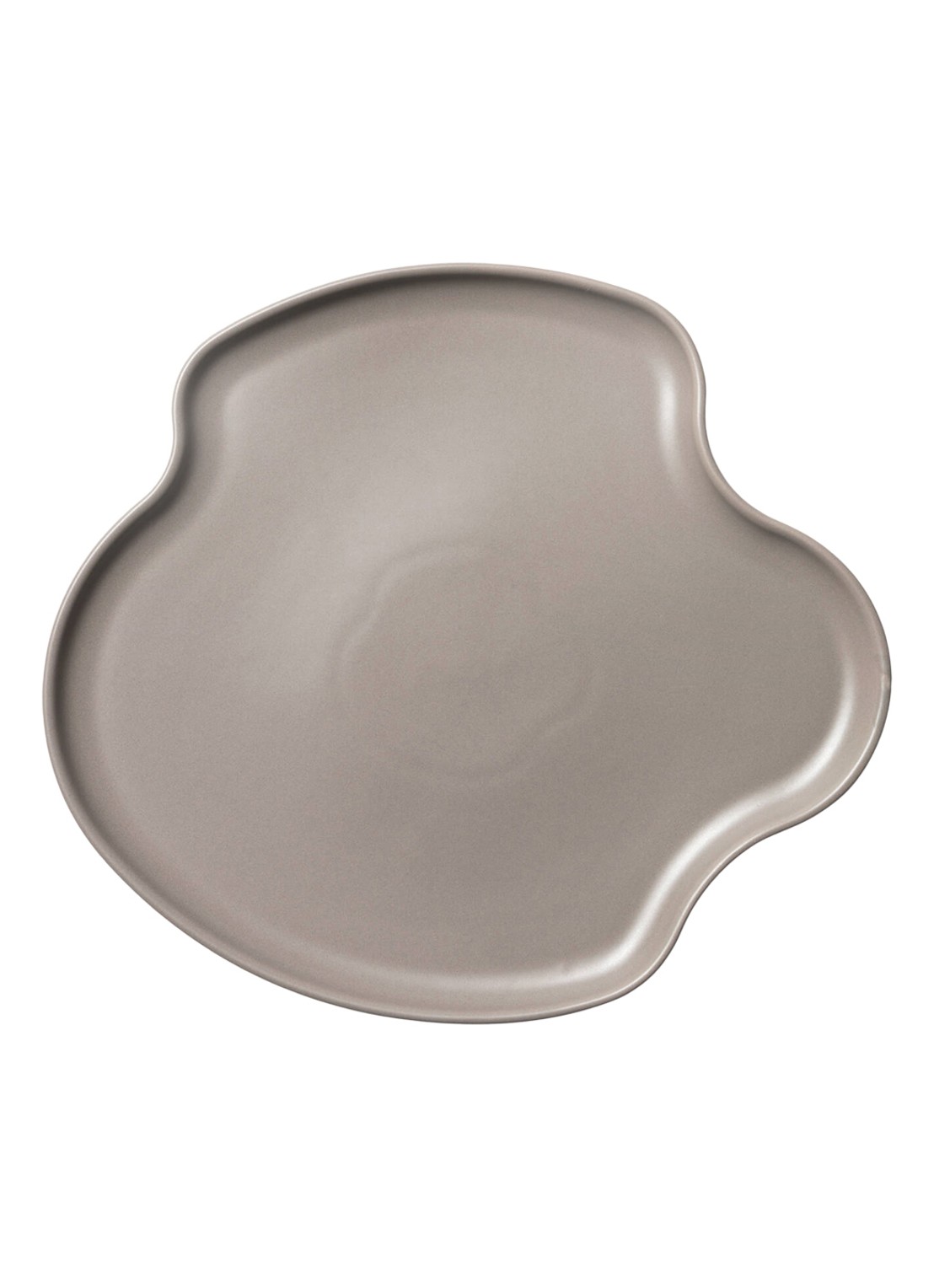 Iittala Aalto schaal 25 cm  - voorkant grijs