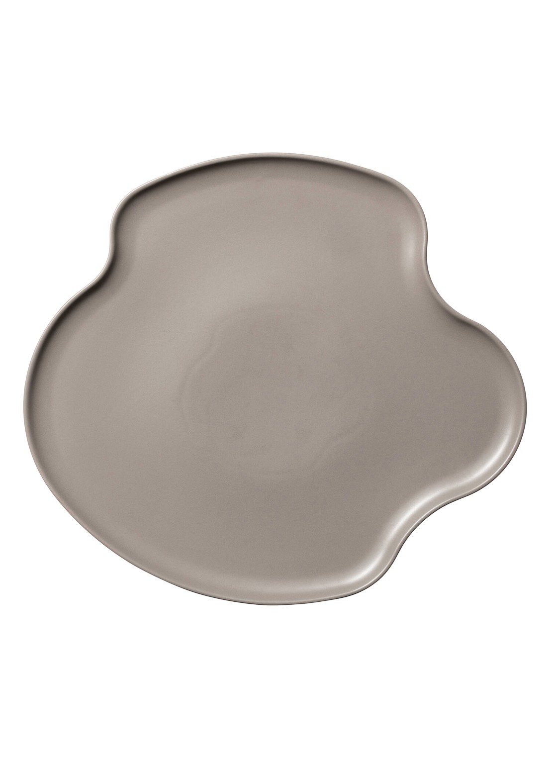 Iittala Aalto schaal 35 cm - voorkant grijs