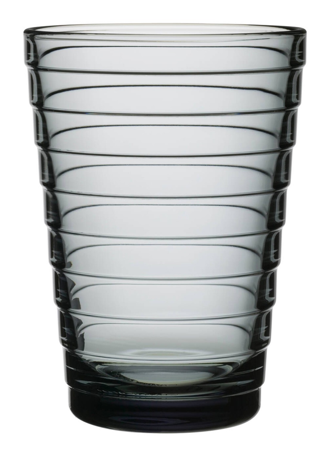 Iittala Aino Aalto drinkglas 33 cl set van 2 - voorkant grijs