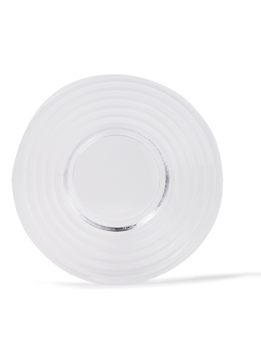 Iittala Aino Aalto gebaksbordje 17 cm - voorkant transparant
