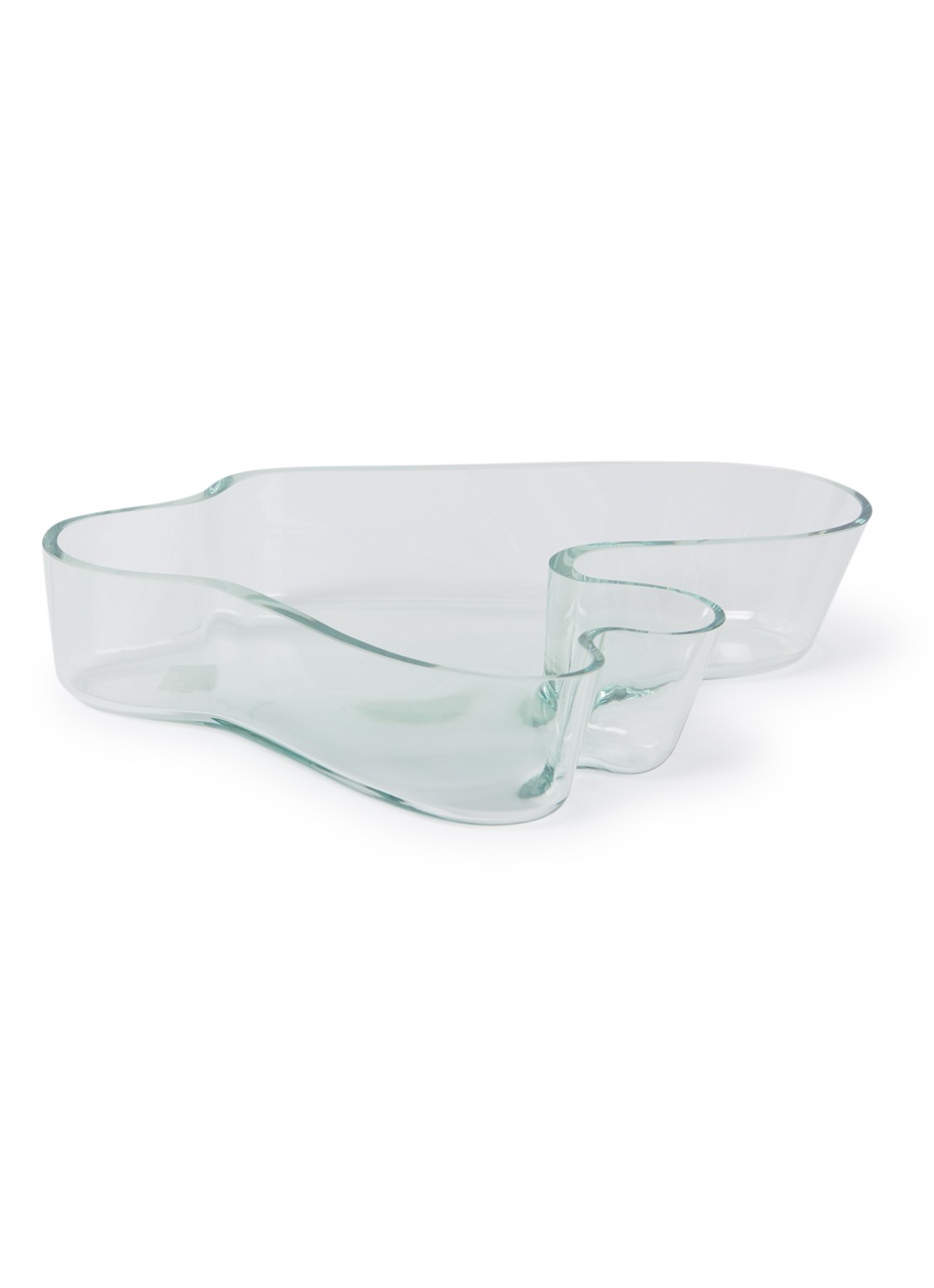 Iittala Alvar Aalto schaal 26 cm - voorkant 2 groen