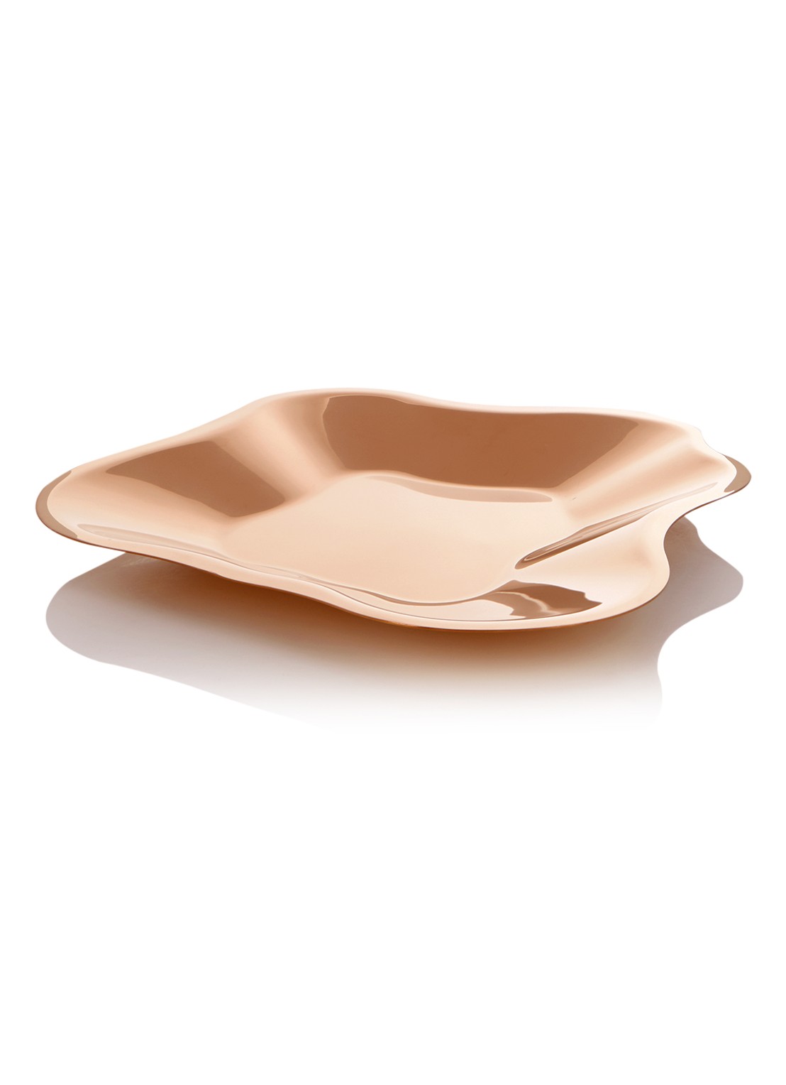 Iittala Alvar Aalto schaal 35 cm - voorkant 2 roségoud