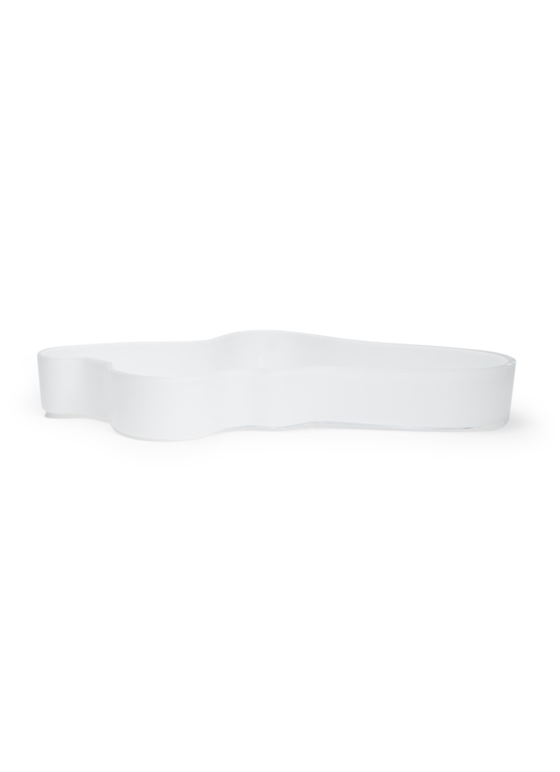 Iittala Alvar Aalto schaal 38 cm - voorkant wit