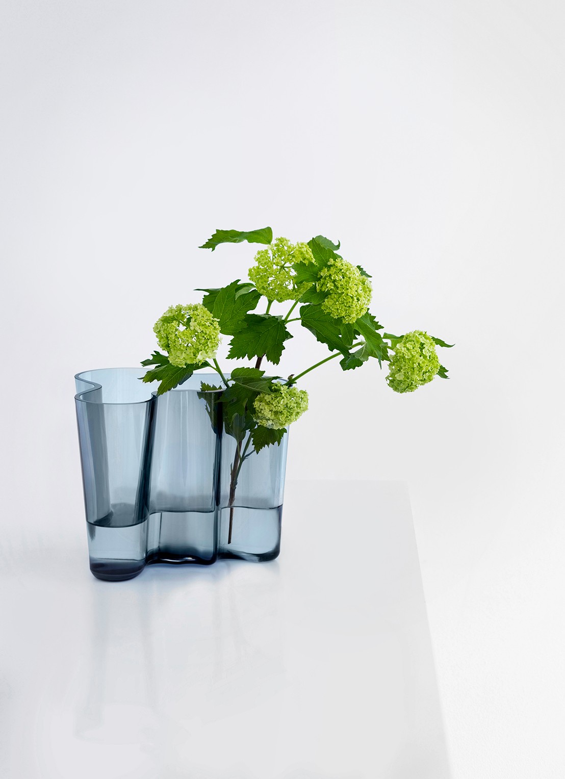Iittala Alvar Aalto vaas 12 cm - detail 4 transparant
