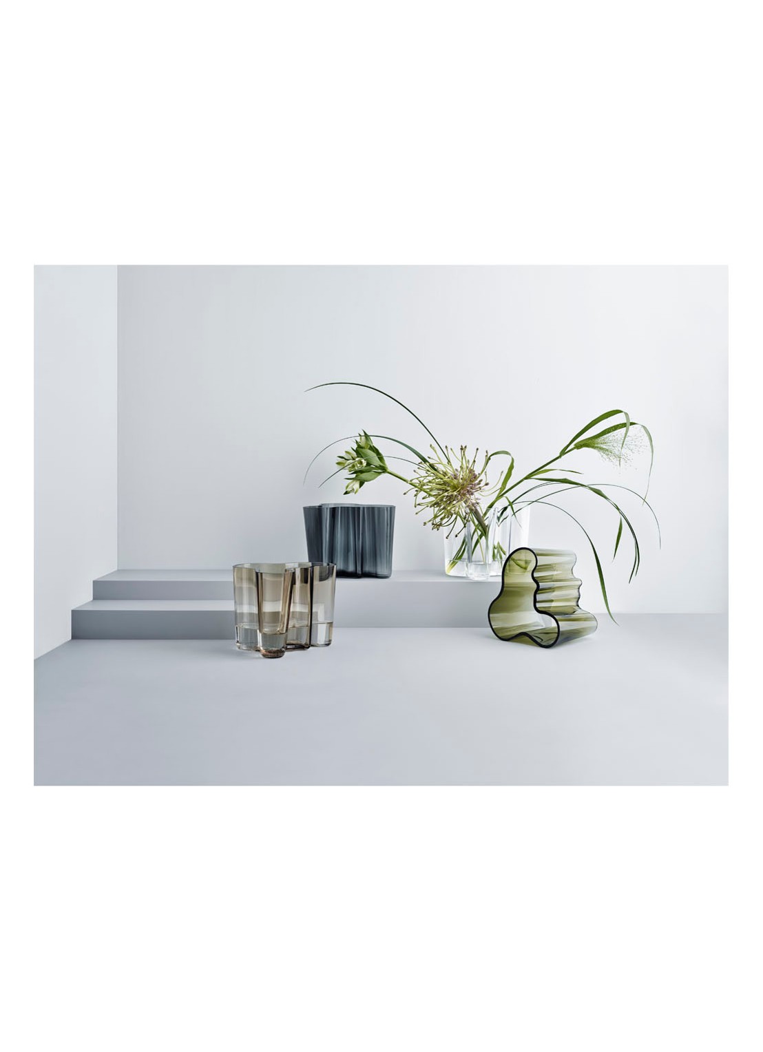 Iittala Alvar Aalto vaas 16 cm - detail 2 transparant