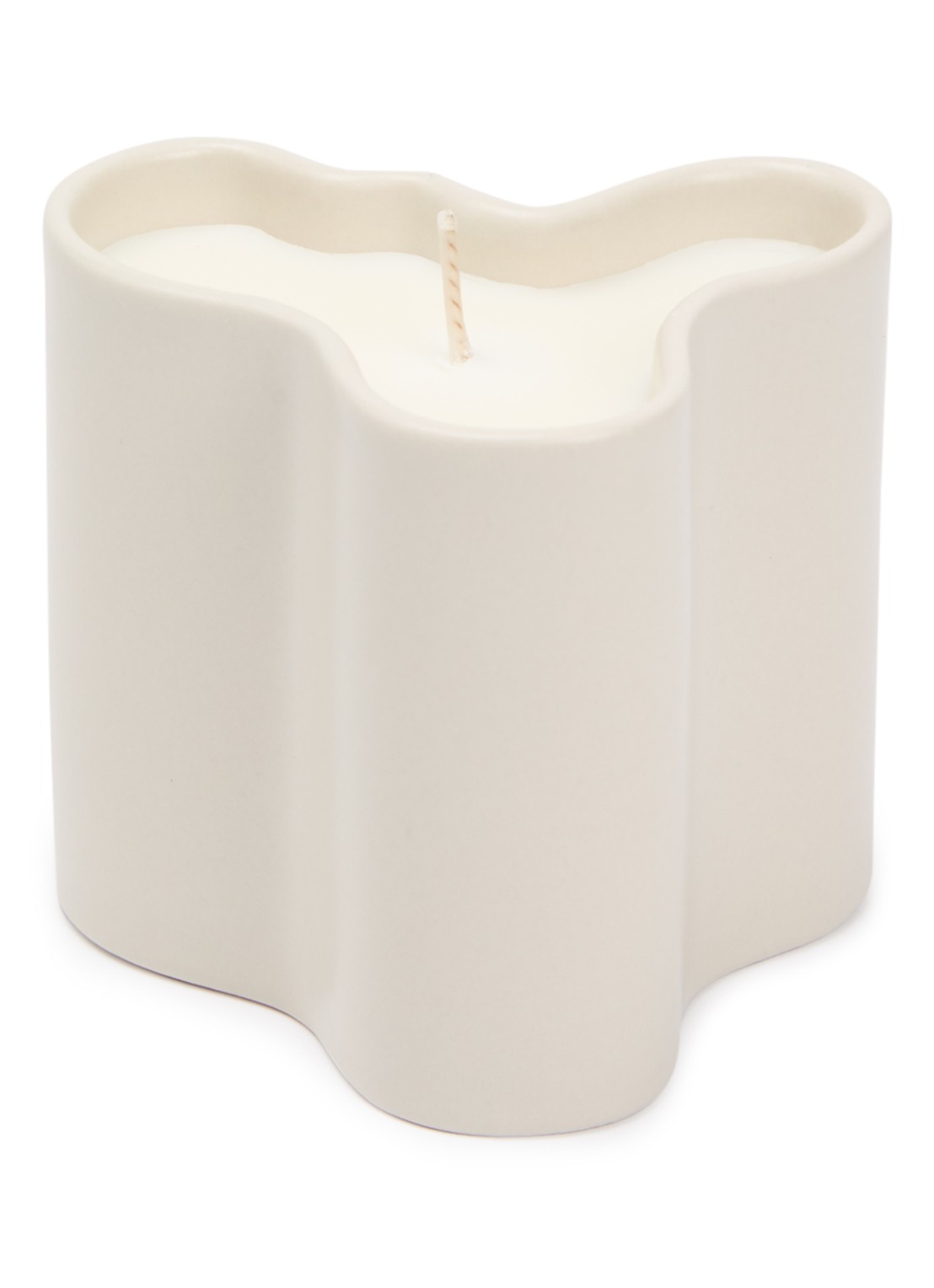 Iittala Alvar Aalto Zand geurkaars 405 gram - voorkant beige