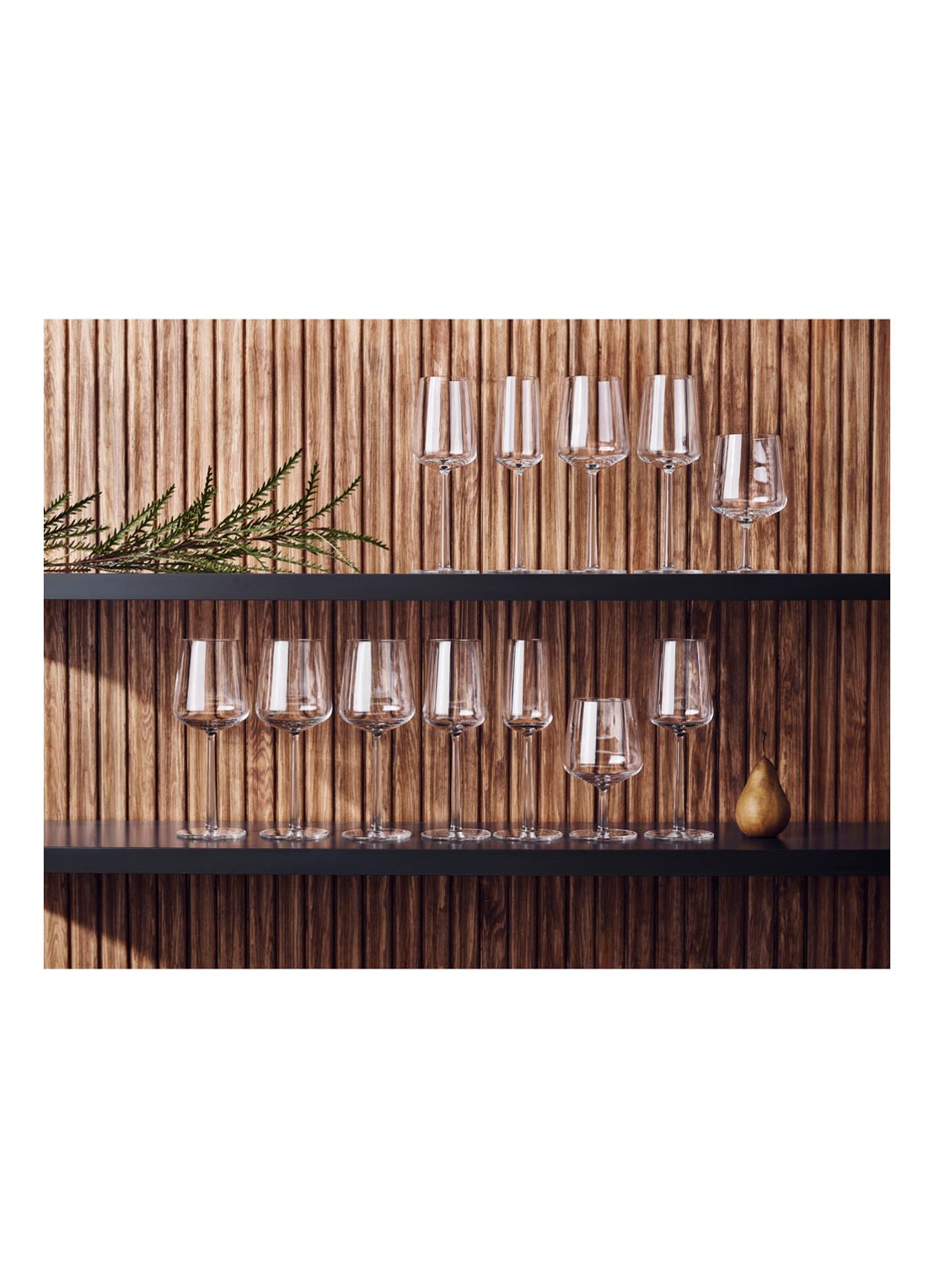 Iittala Bierglas 48 cl set van 2 - voorkant 3 transparant