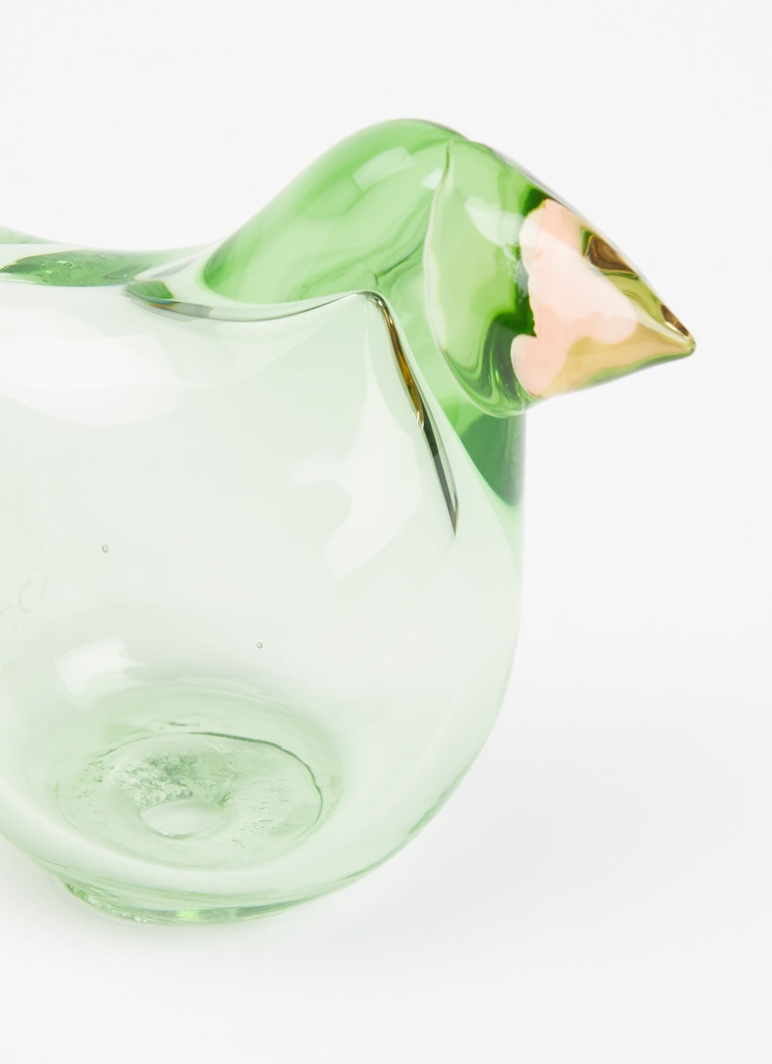 Iittala Birds by Toikka Flycatcher 6 cm - voorkant 2 groen