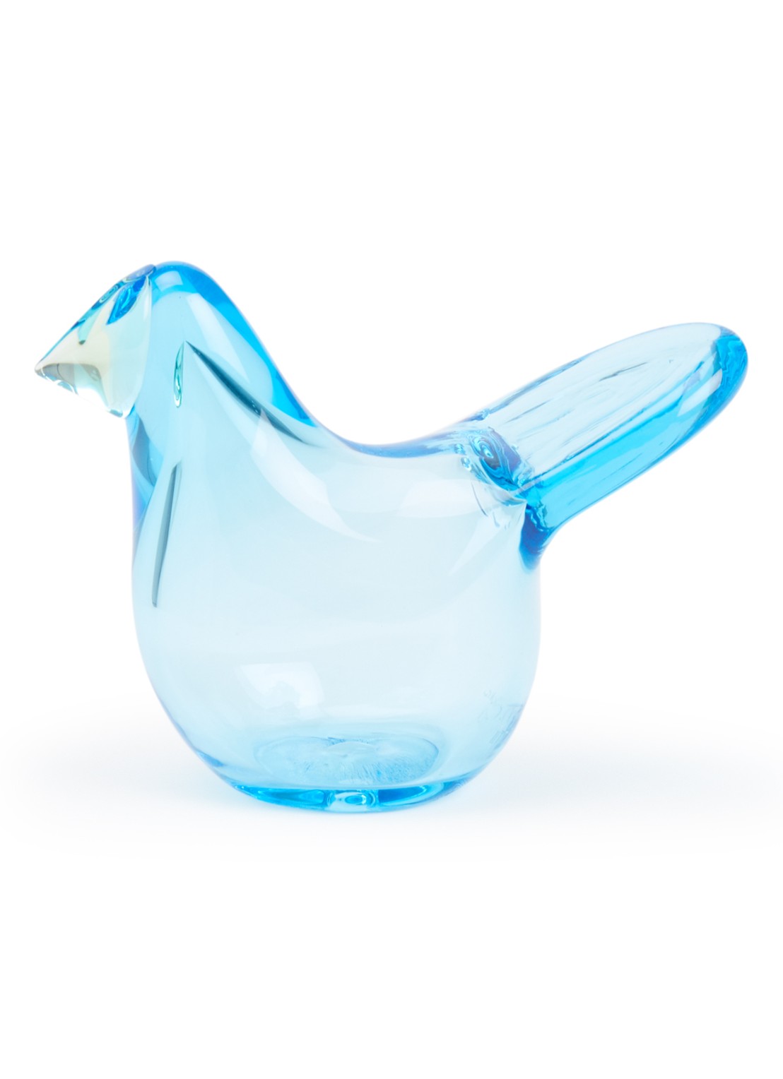 Iittala Birds by Toikka Flycatcher 6 cm - voorkant lichtblauw