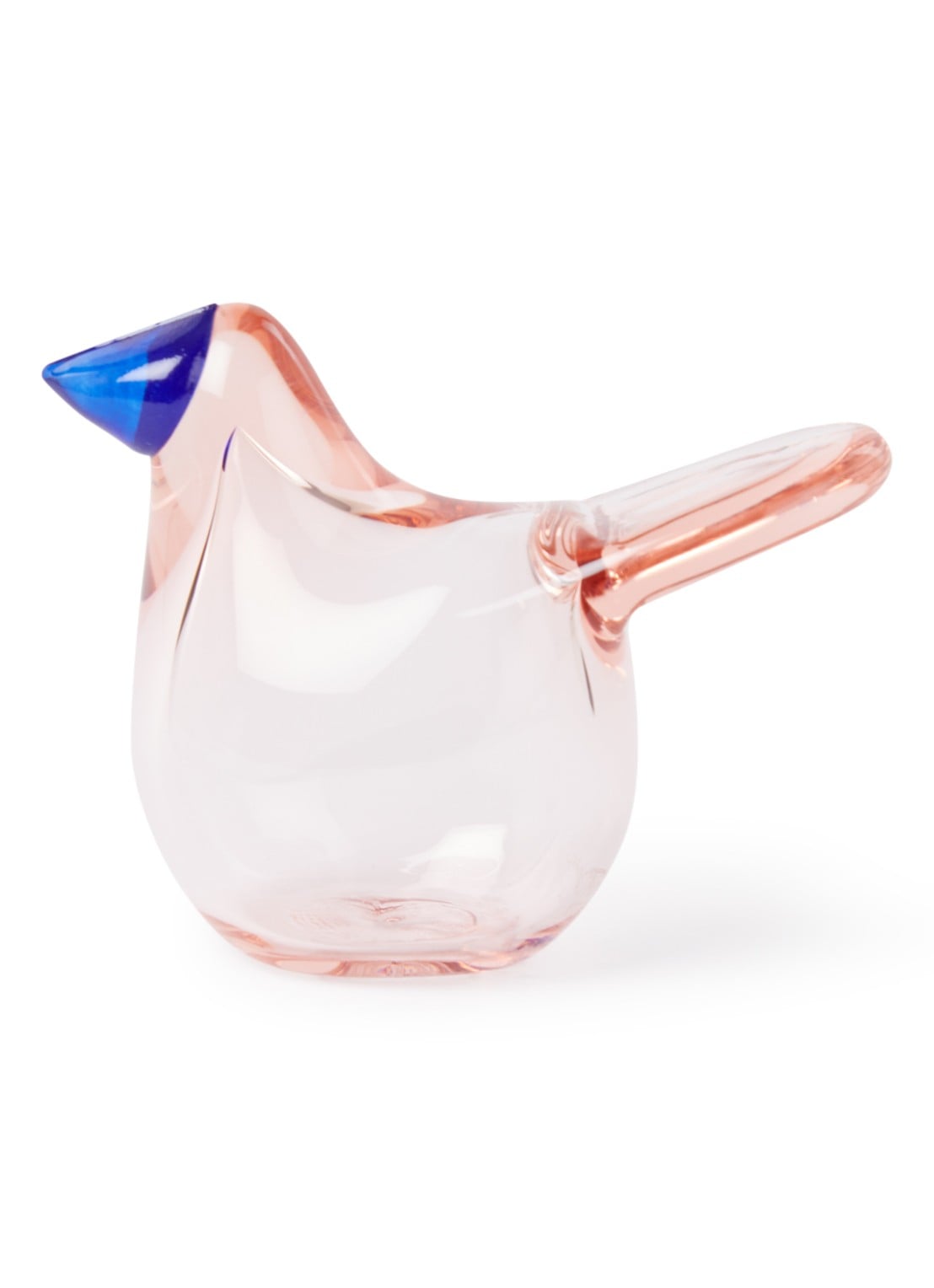 Iittala Birds by Toikka Flycatcher 7 cm - voorkant zalmroze