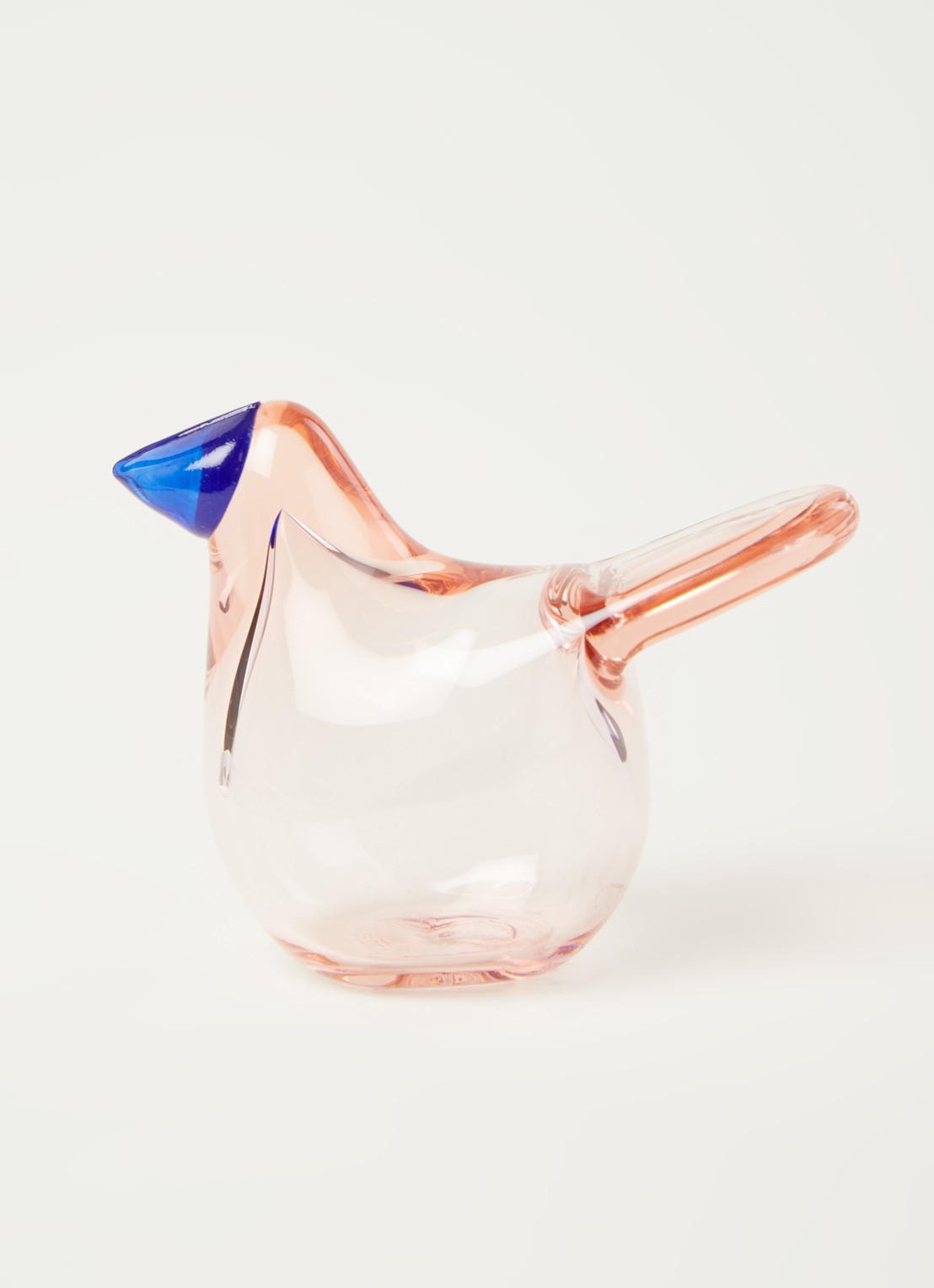 Iittala Birds by Toikka Flycatcher 7 cm - voorkant 2 zalmroze