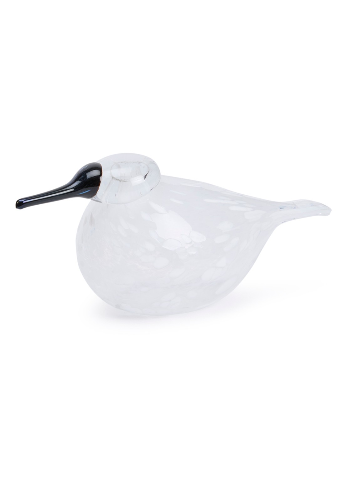 Iittala Birds by Toikka Sneeuwvink 7 cm - voorkant transparant