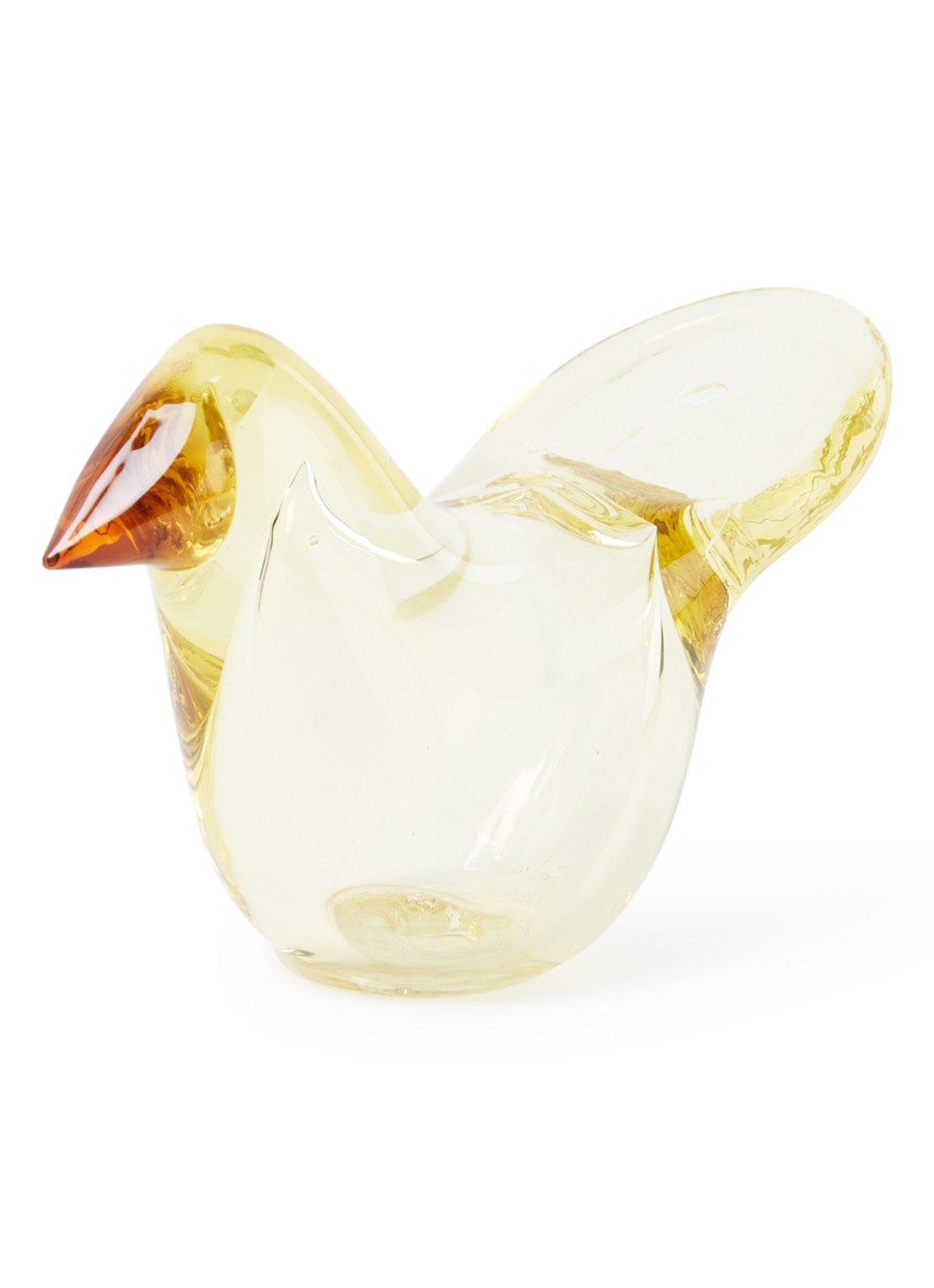Iittala Birds by Toikka vliegenvanger 9 cm - voorkant geel