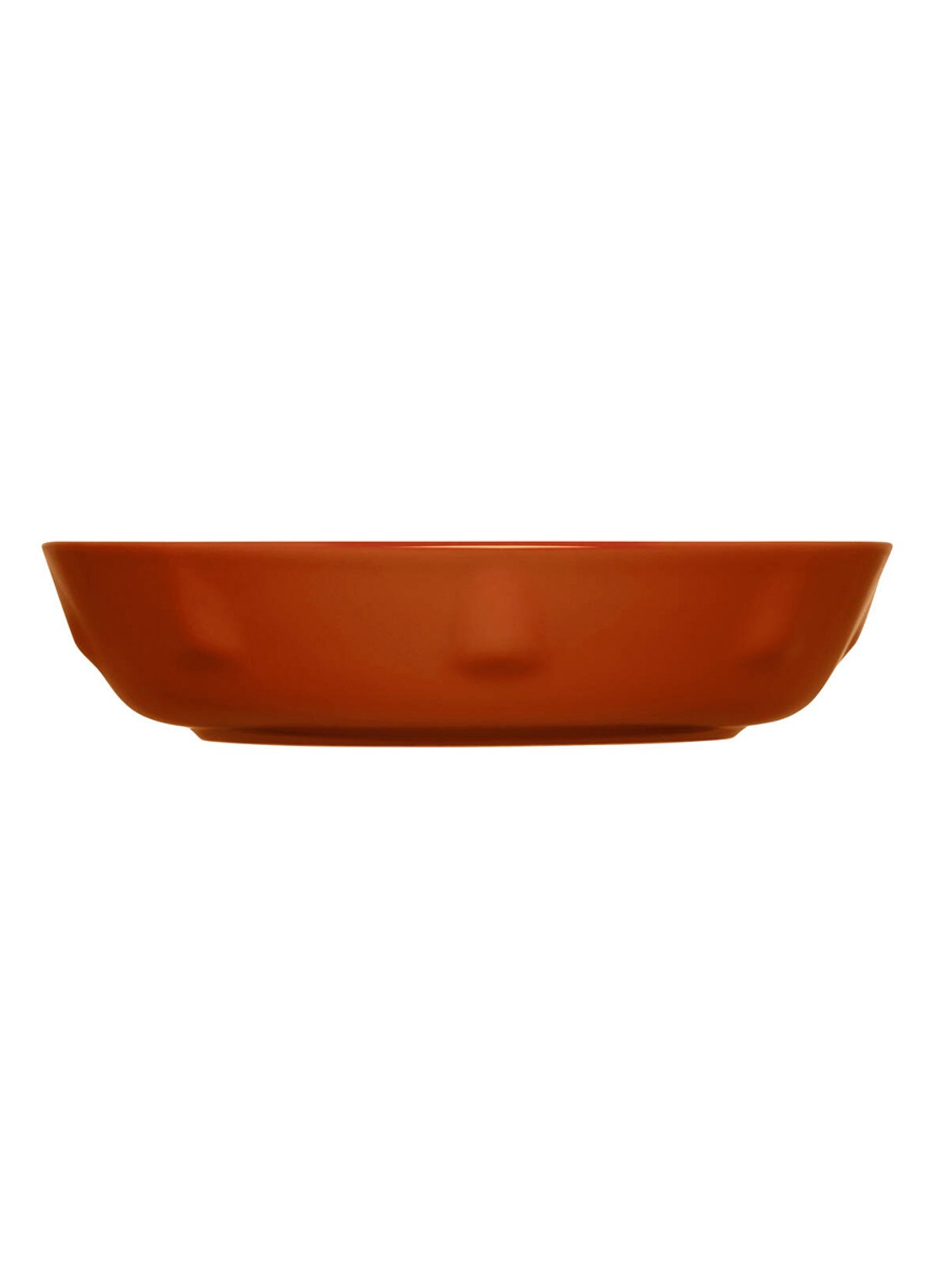 Iittala Bord van porselein 22 cm - voorkant bruin