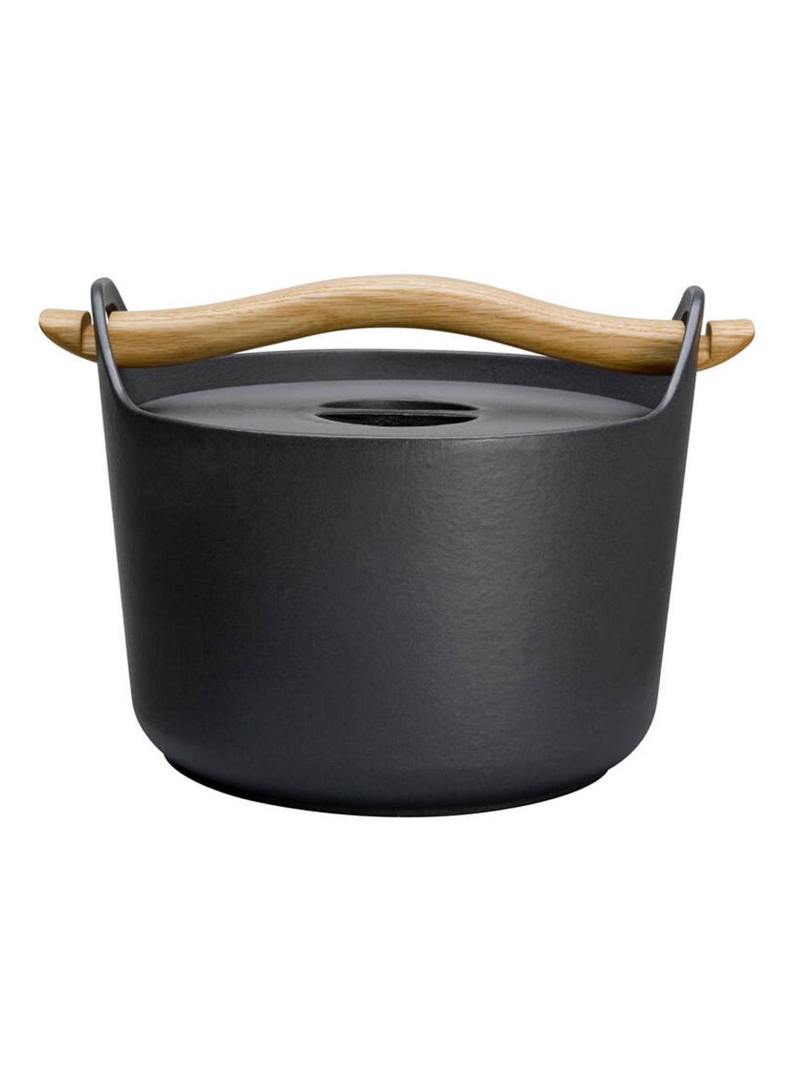 Iittala Braadpan Ø22 cm - voorkant grijs