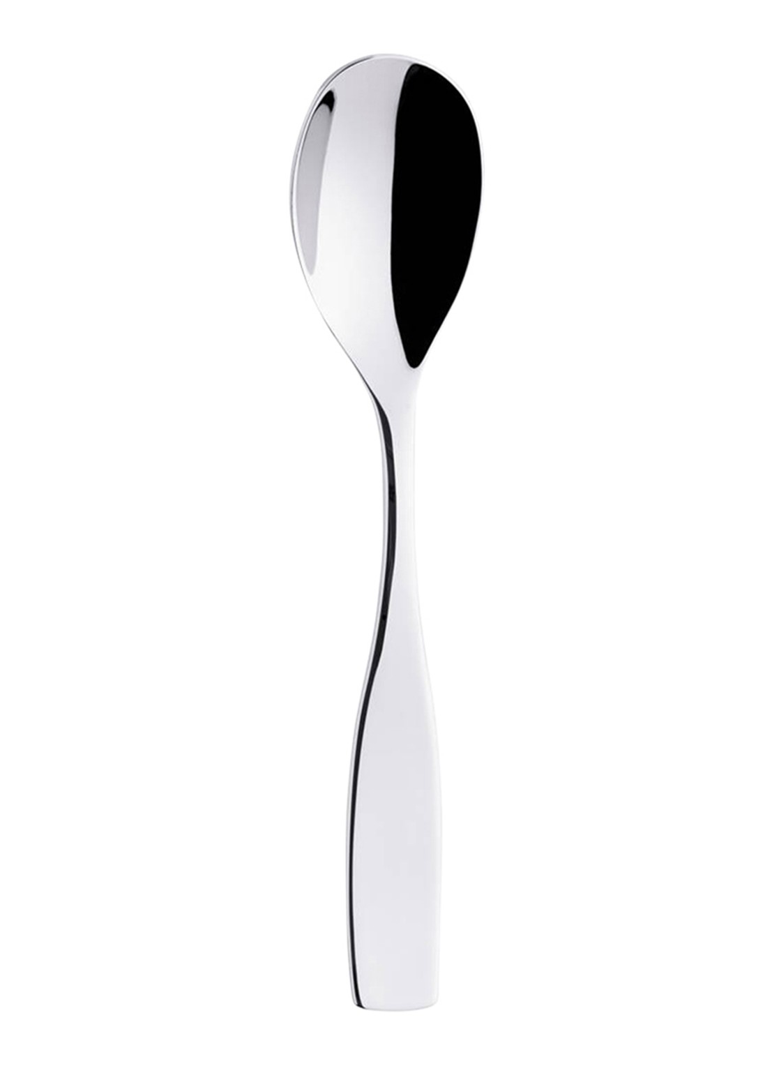 Iittala Citterio 98 dessertlepel - voorkant zilver