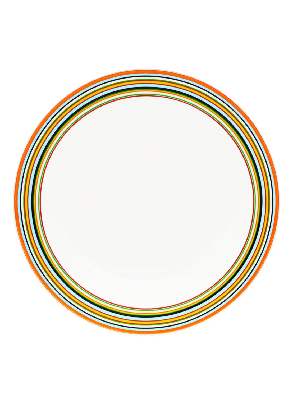 Iittala Dinerbord 26 cm - voorkant 3 oranje