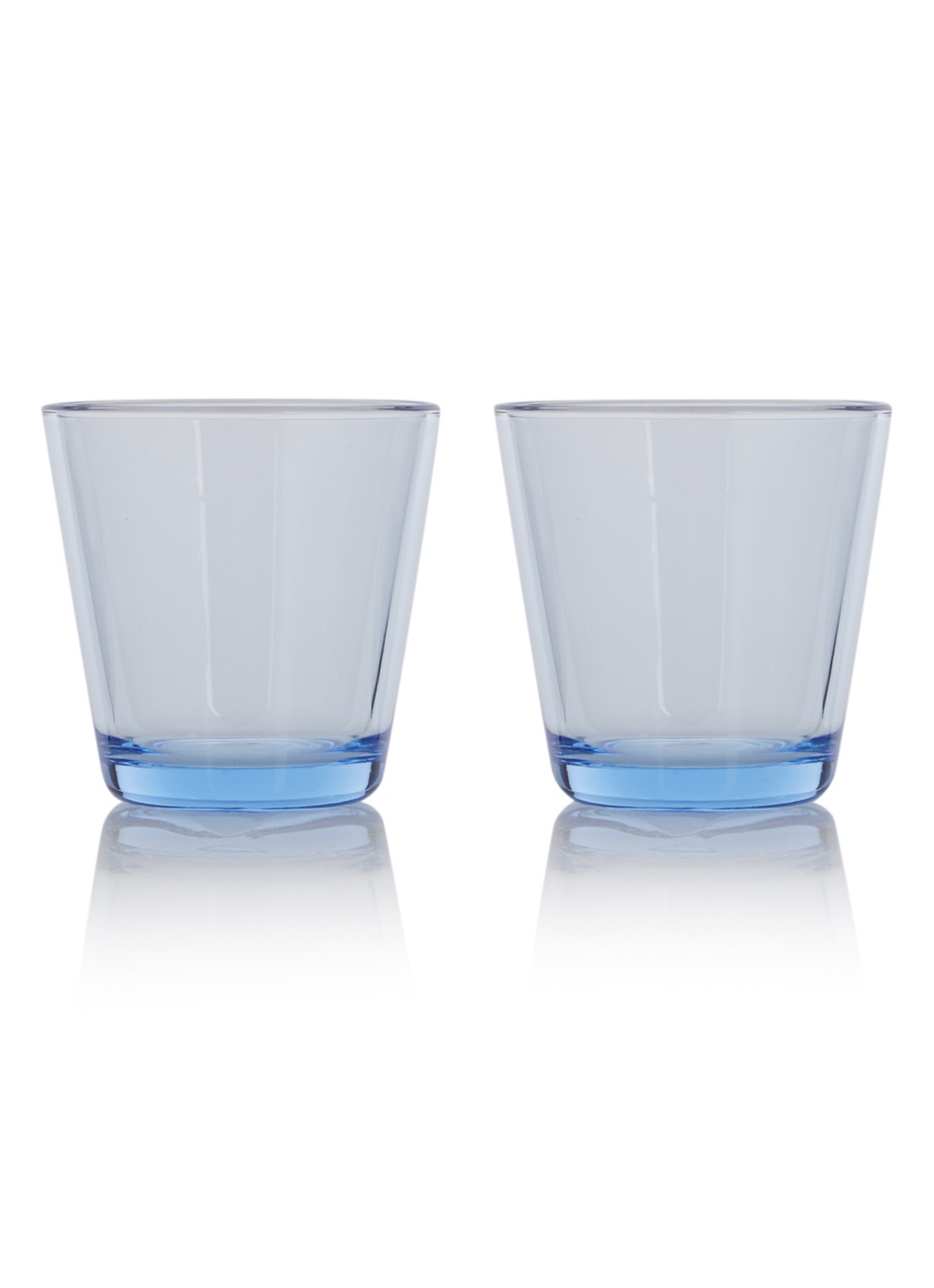 Iittala Drinkglas 21 cl set van 2 - voorkant blauw
