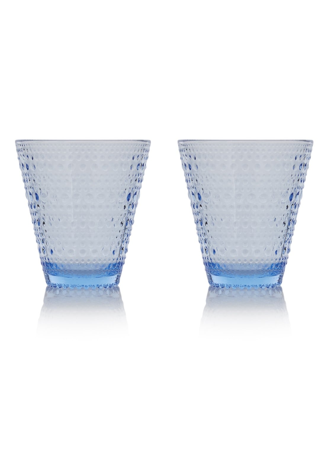 Iittala Drinkglas 30 cl set van 2 - voorkant 2 blauw