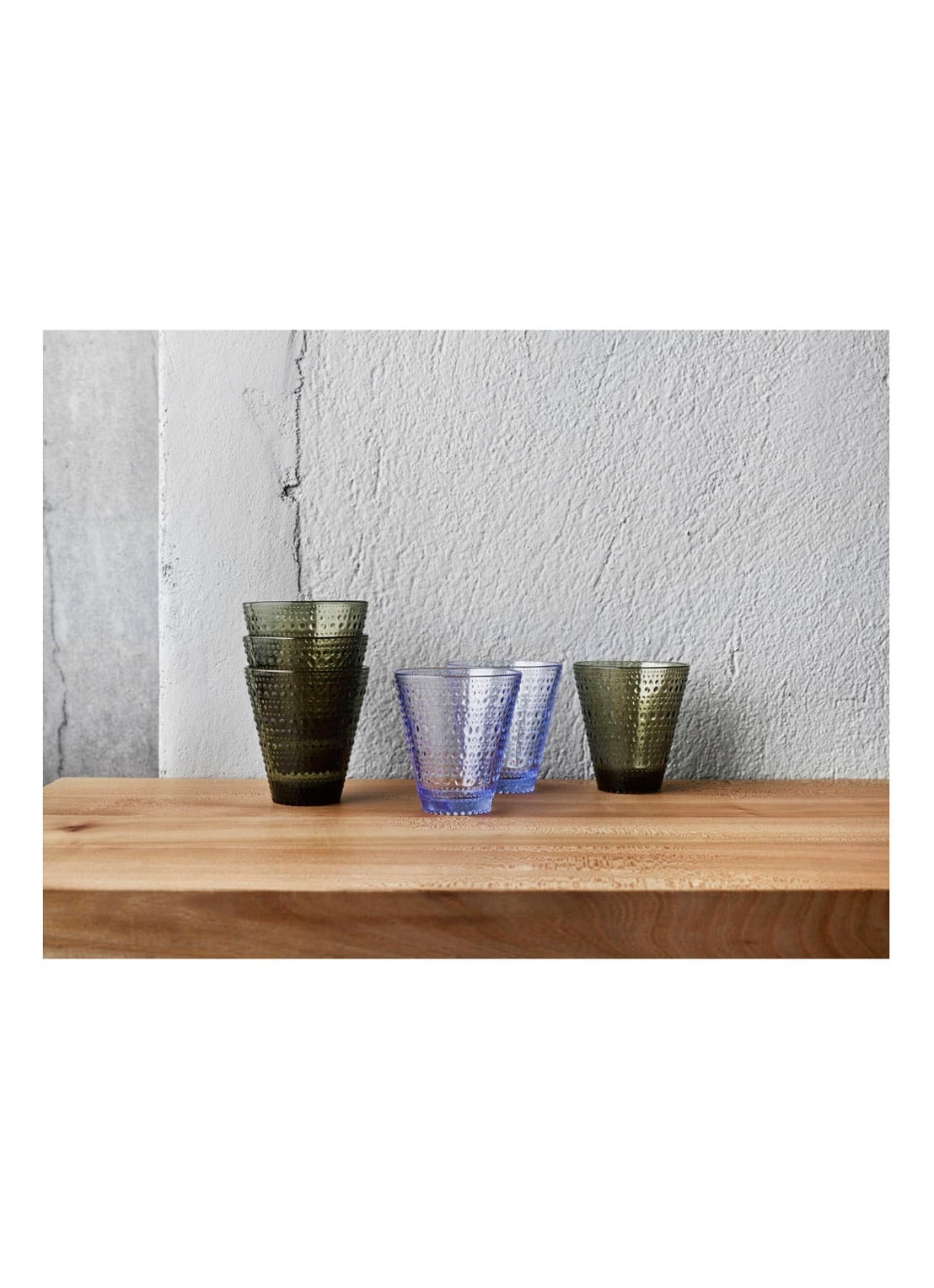 Iittala Drinkglas 30 cl set van 2 - voorkant 3 blauw