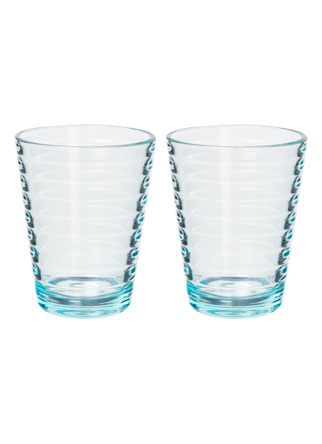 Iittala Drinkglas 33 cl set van 2 - voorkant 2 groen