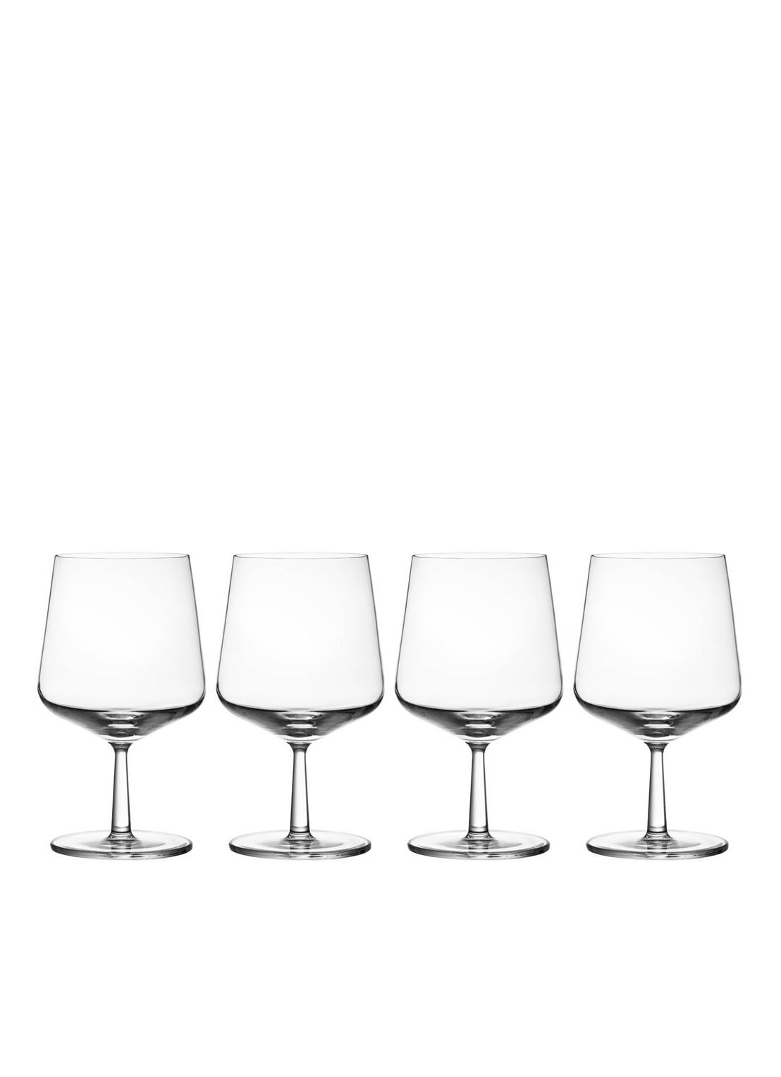 Iittala Essence bierglas 48 cl set van 4 - voorkant helder