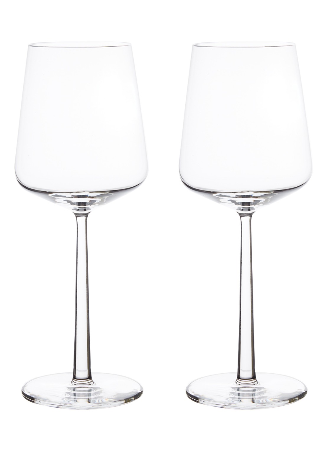 Iittala Essence rode wijnglas 45 cl set van 2 - voorkant 2 transparant
