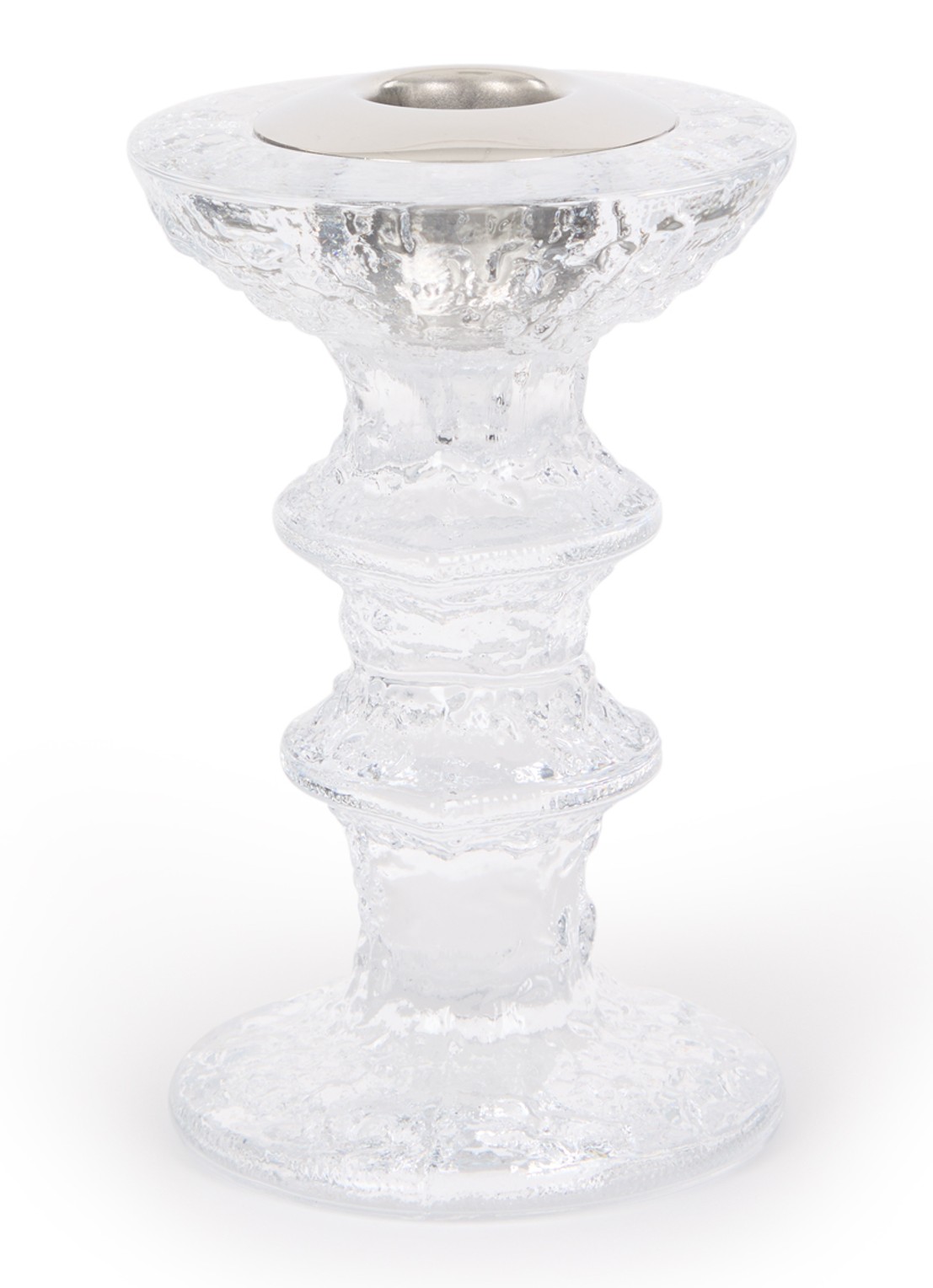 Iittala Festivo Kandelaar 12 cm - voorkant transparant