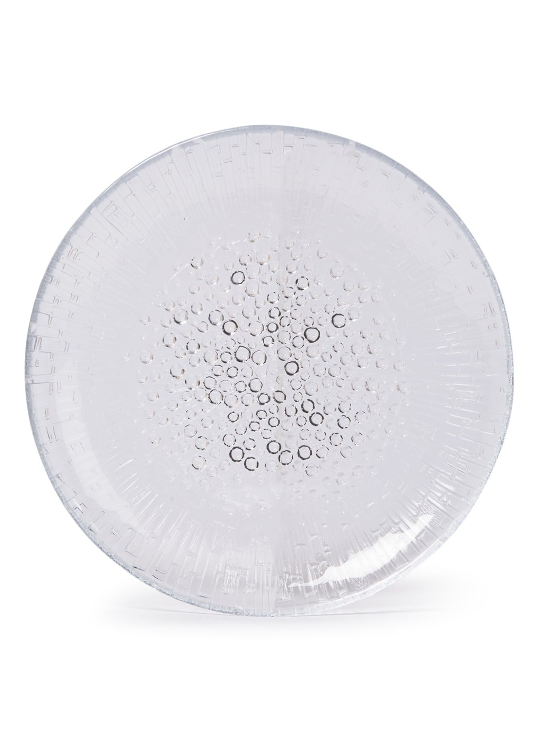 Iittala Gebaksbordje 19 cm - voorkant transparant