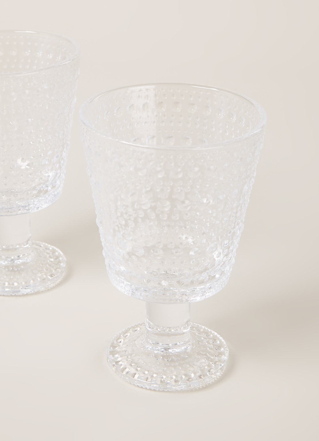 Iittala Glas 26 cl set van 2 - detail transparant