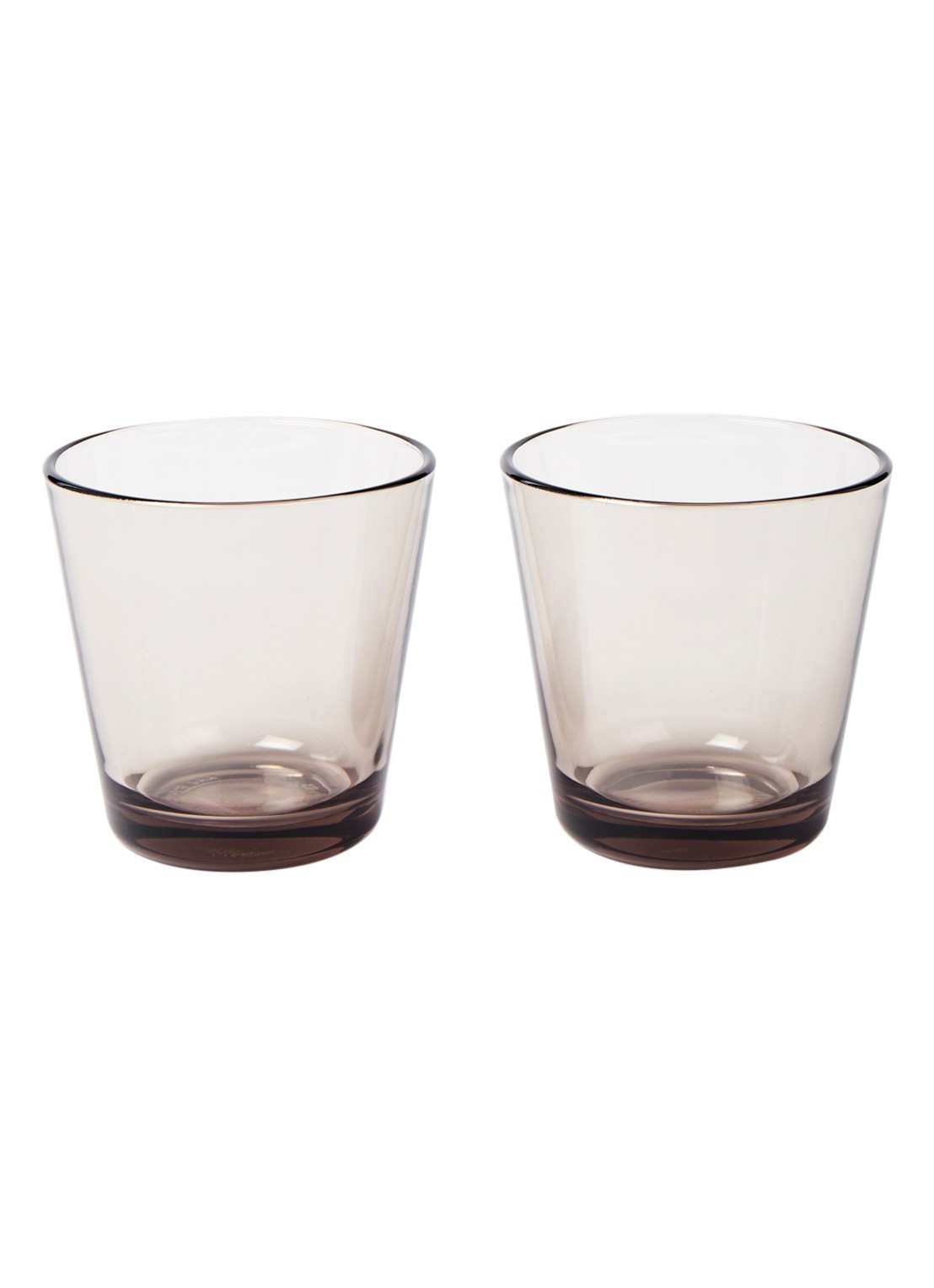 Iittala Bicchiere Kartio, 40 cl, grigio, 2 pz | Finnish Design Shop