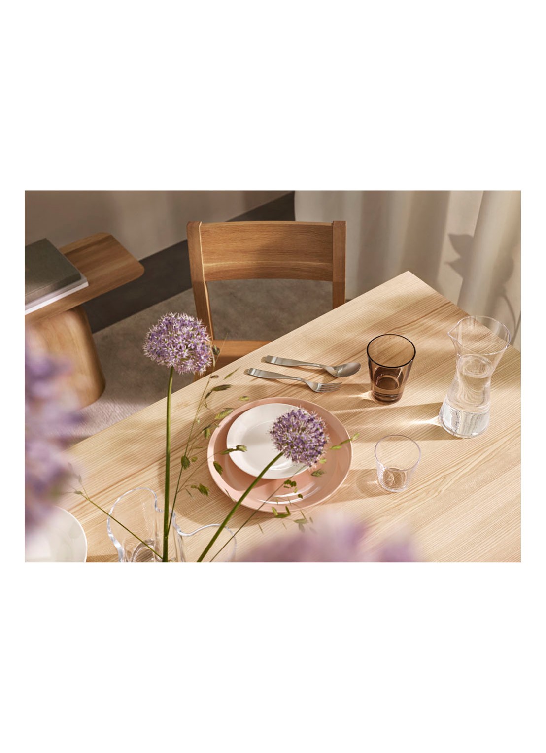 Iittala Kartio drinkglas 40 cl set van 2 - voorkant 2 bruin