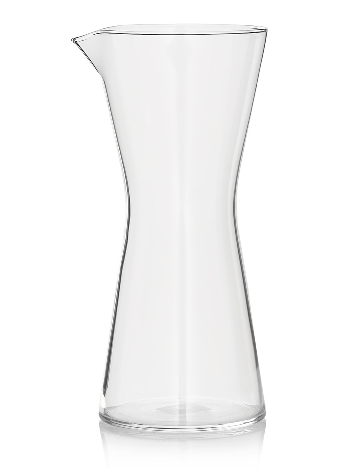 Iittala Kartio karaf 1 liter - voorkant transparant