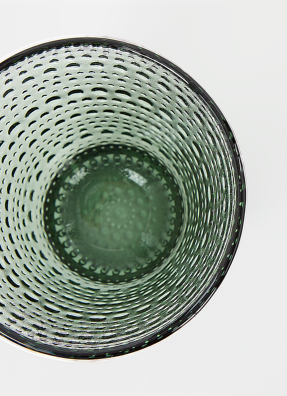 Iittala Kastehelmi drinkglas 30 cl set van 2 - voorkant 2 groen
