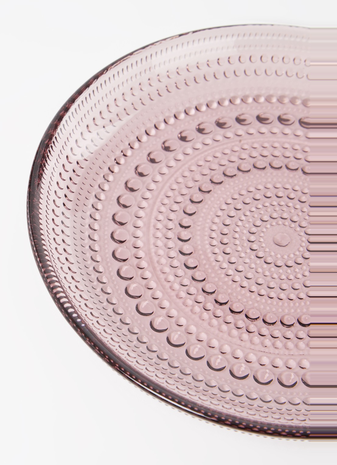 Iittala Kastehelmi gebaksbordje 17 cm - detail 3 paars