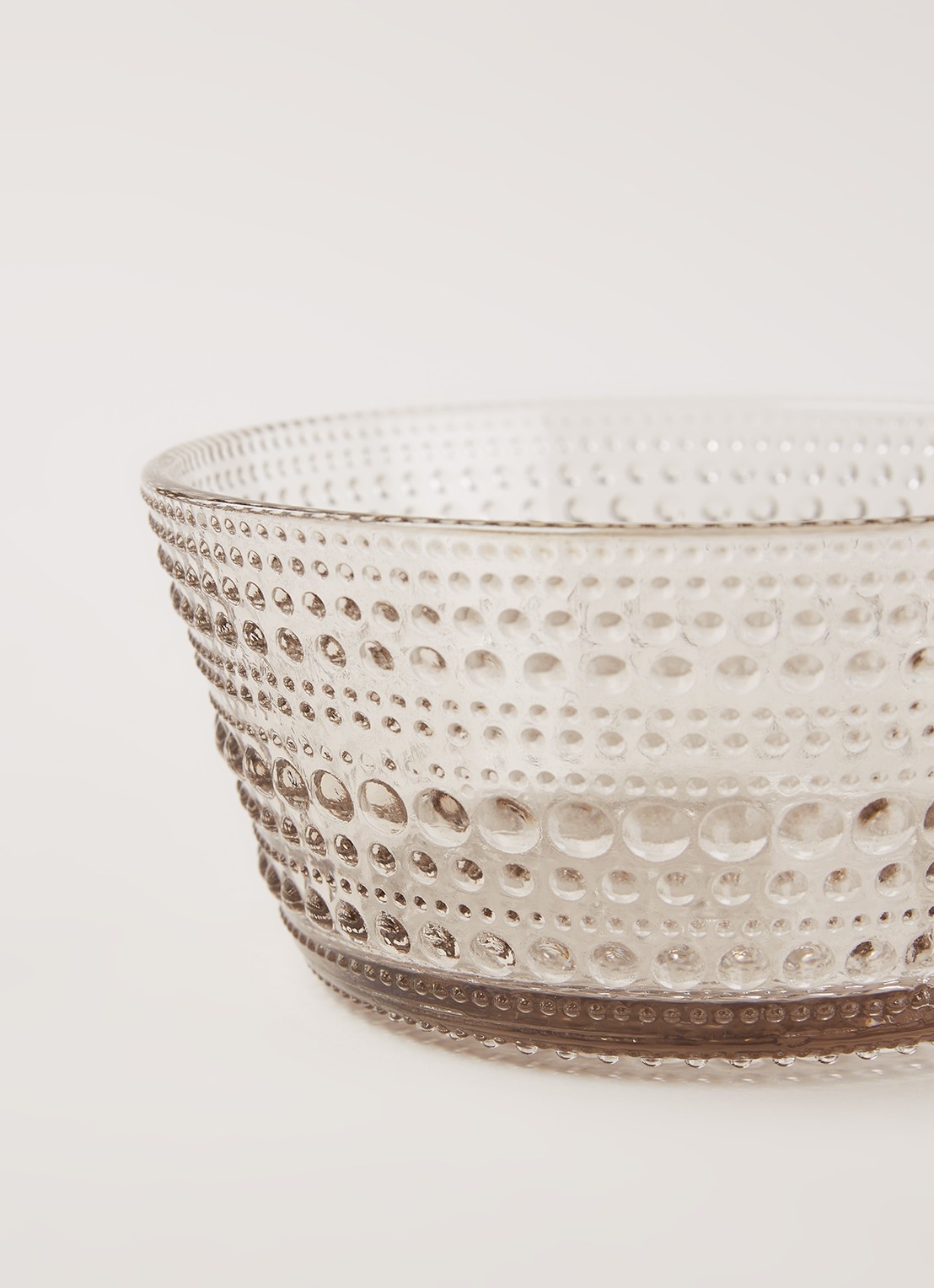 Iittala Kastehelmi kom 11,5 cm  - detail 3 bruin