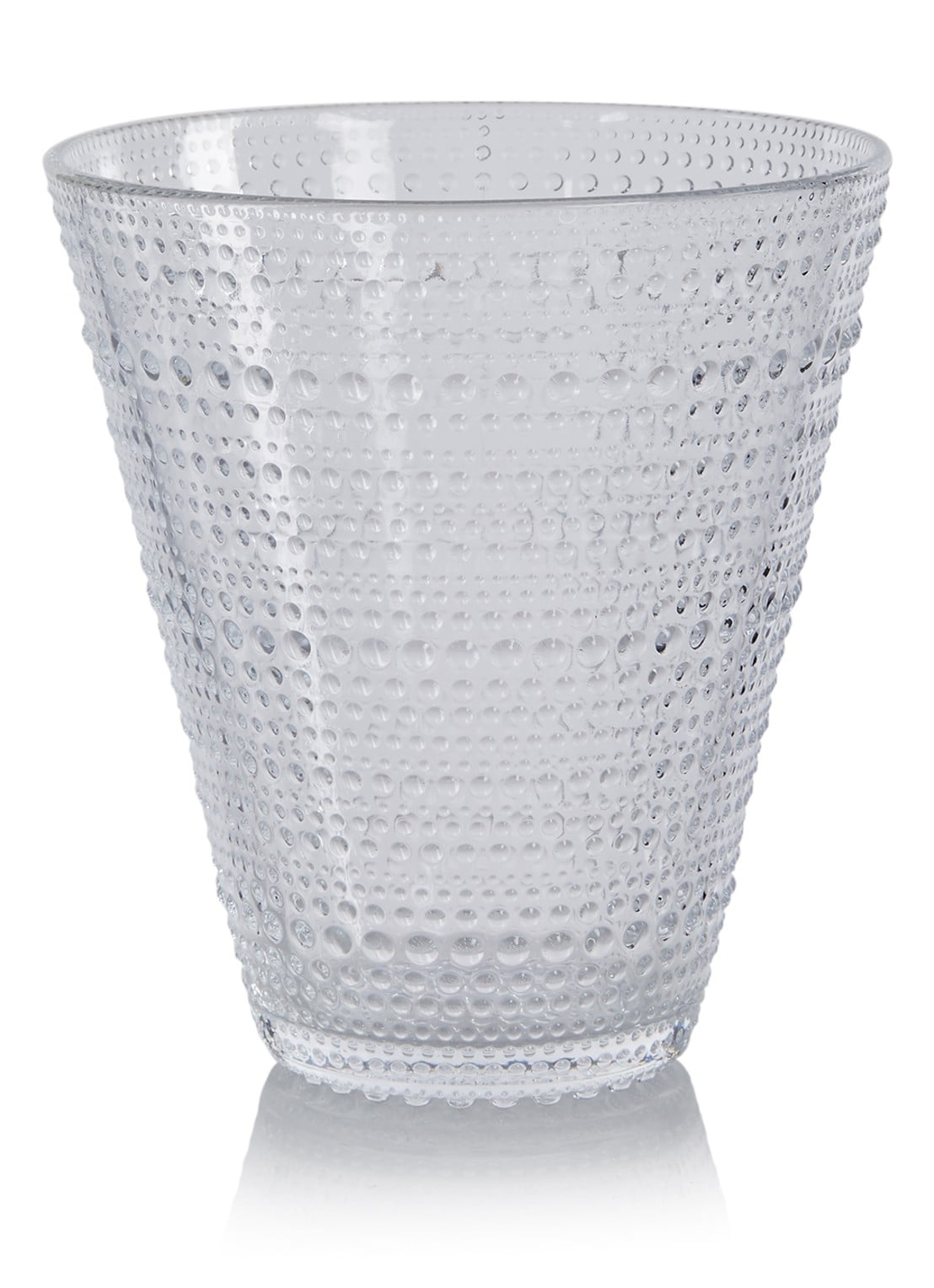 Iittala Kastehelmi vaas 15,4 cm - voorkant transparant