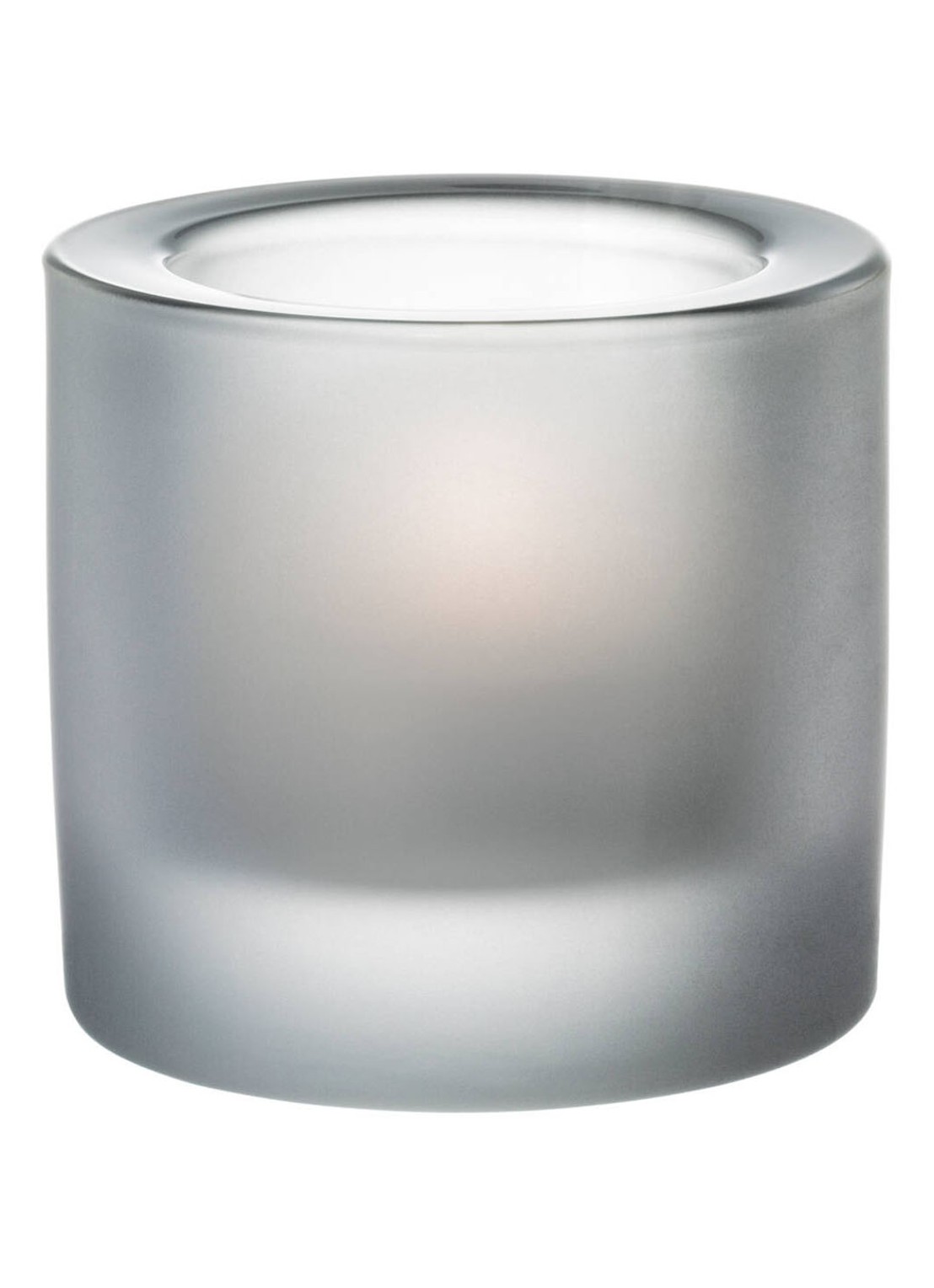 Iittala Kivi waxinelichthouder 6 cm - voorkant transparant