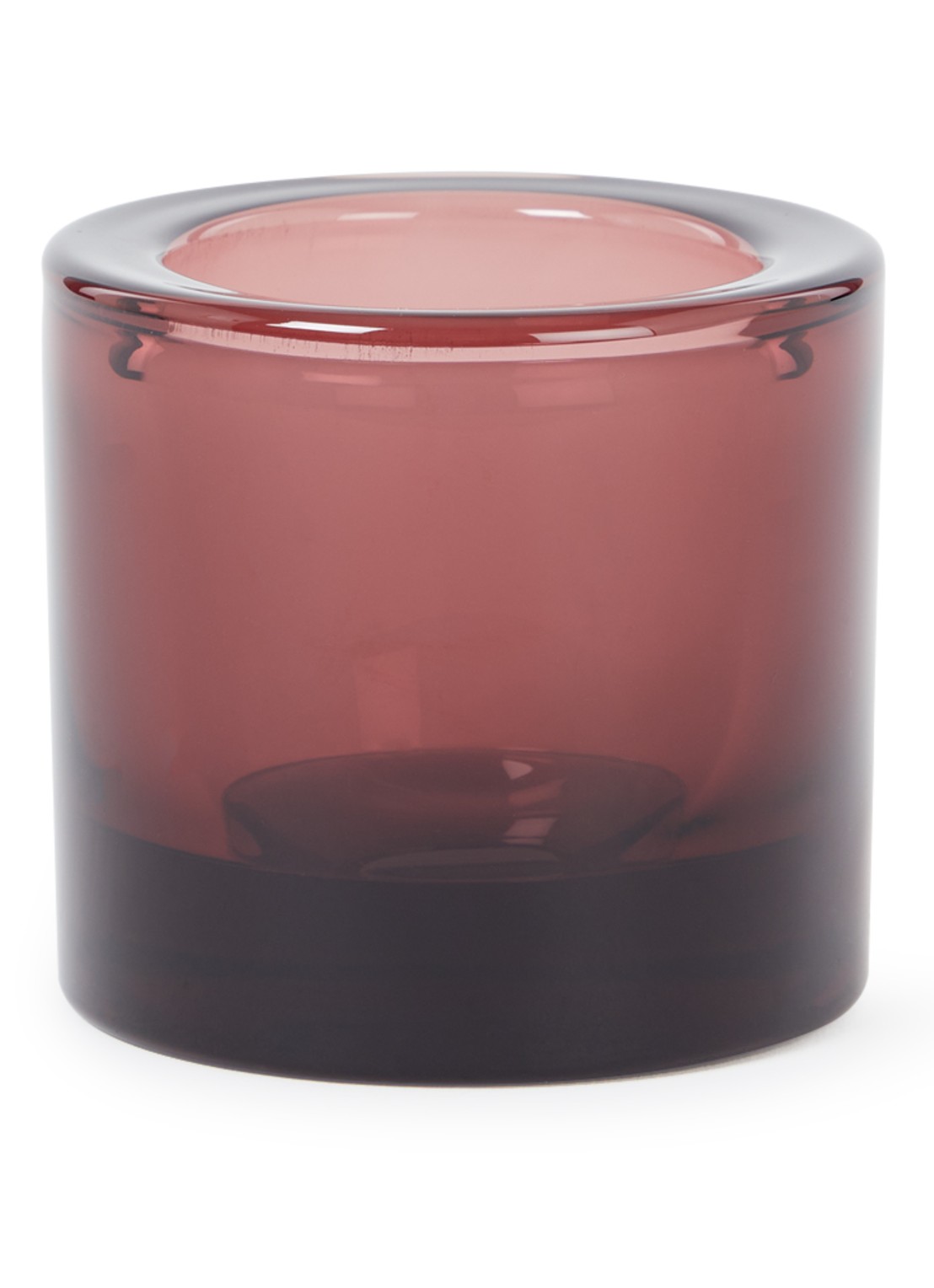 Iittala Kivi waxinelichthouder 6 cm - voorkant paars