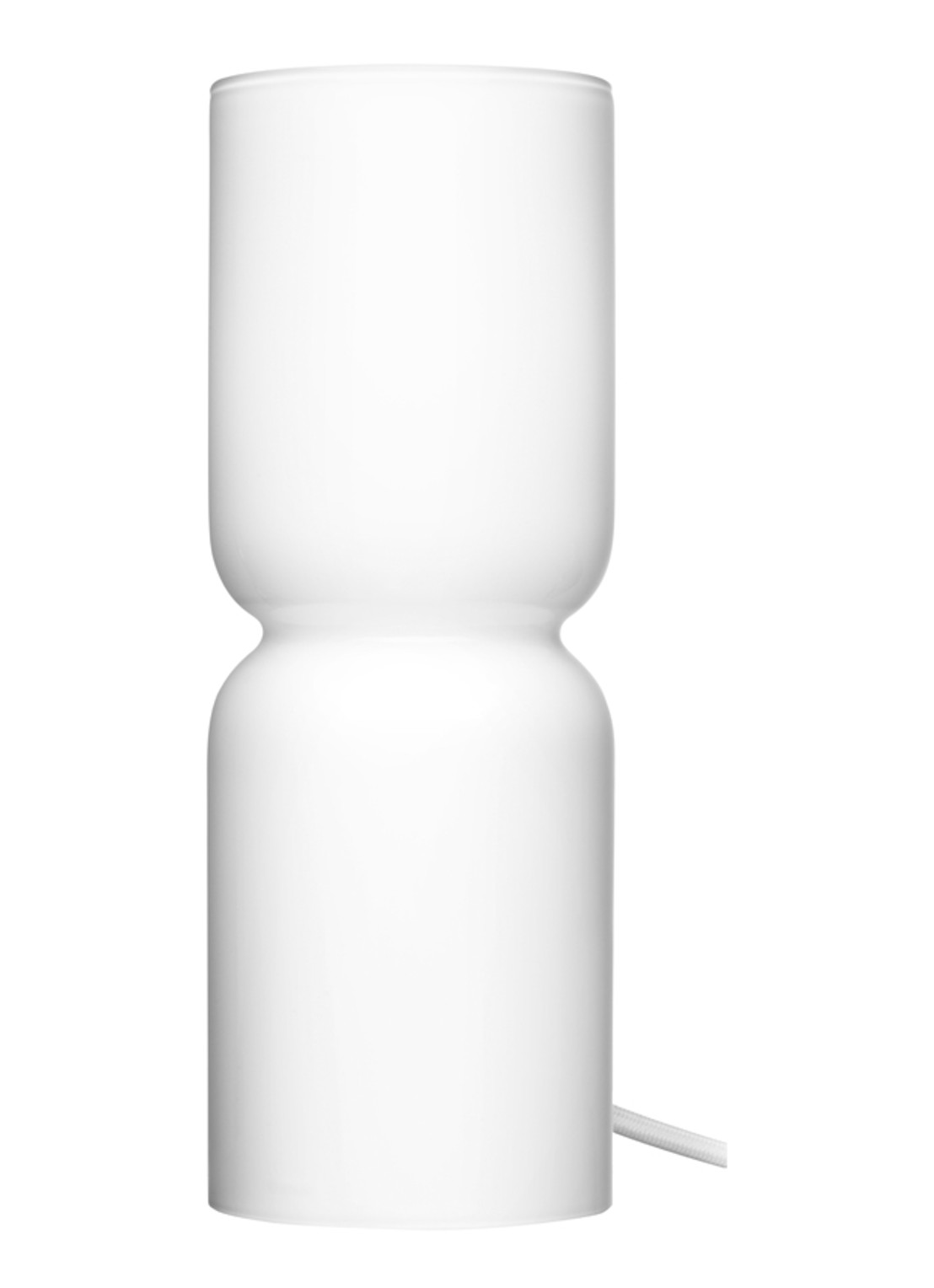 Iittala Lantern tafellamp 25 x Ø9 cm - voorkant wit