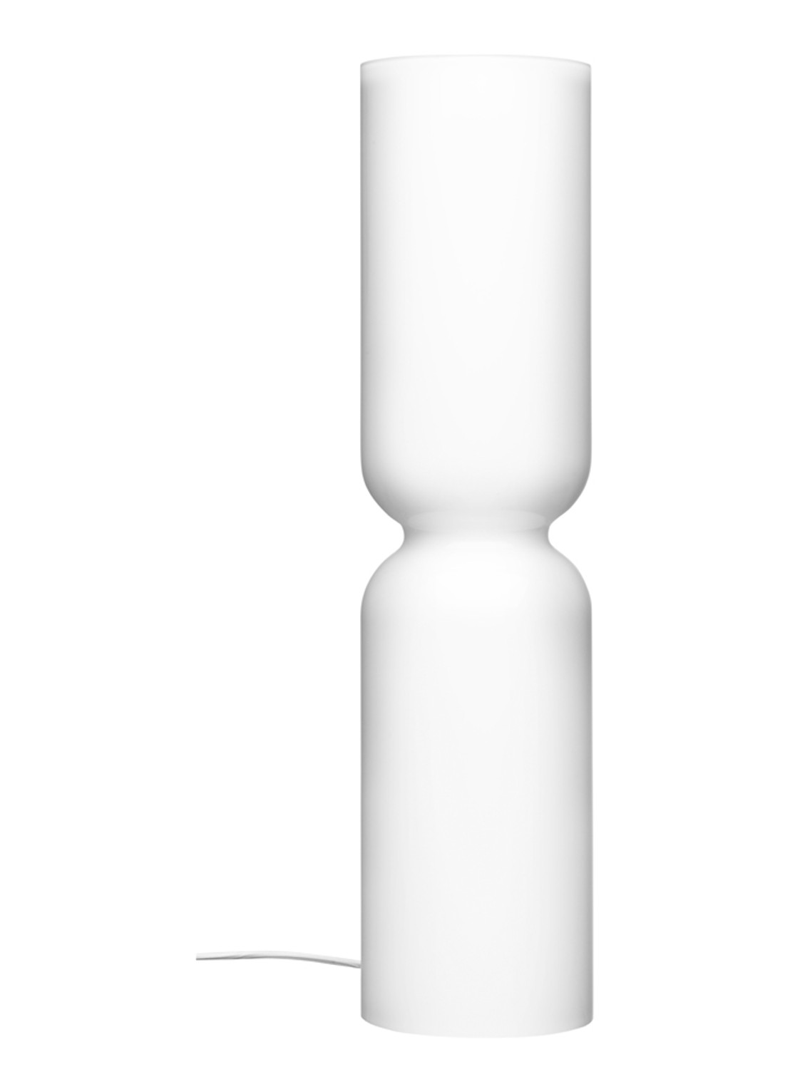 Iittala Lantern tafellamp 60 x Ø14,5 cm - voorkant wit
