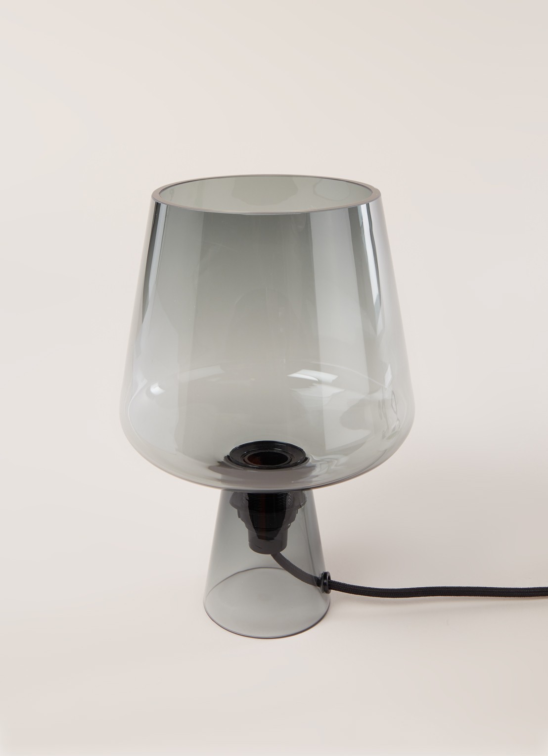 Iittala Leimu tafellamp 24 x Ø16,5 cm  - voorkant 2 grijs
