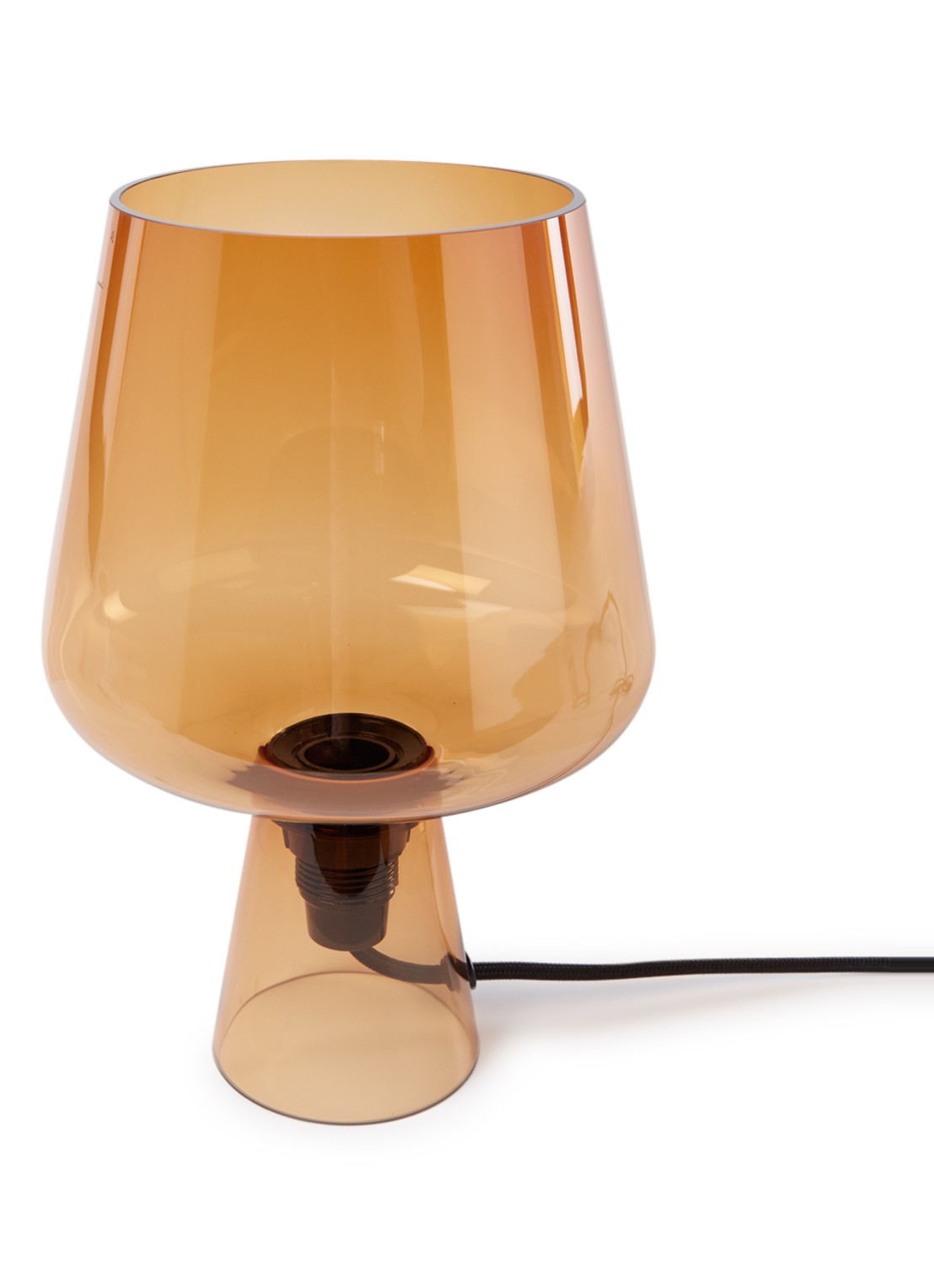 Iittala Leimu tafellamp 24 x Ø16,5 cm - voorkant koper
