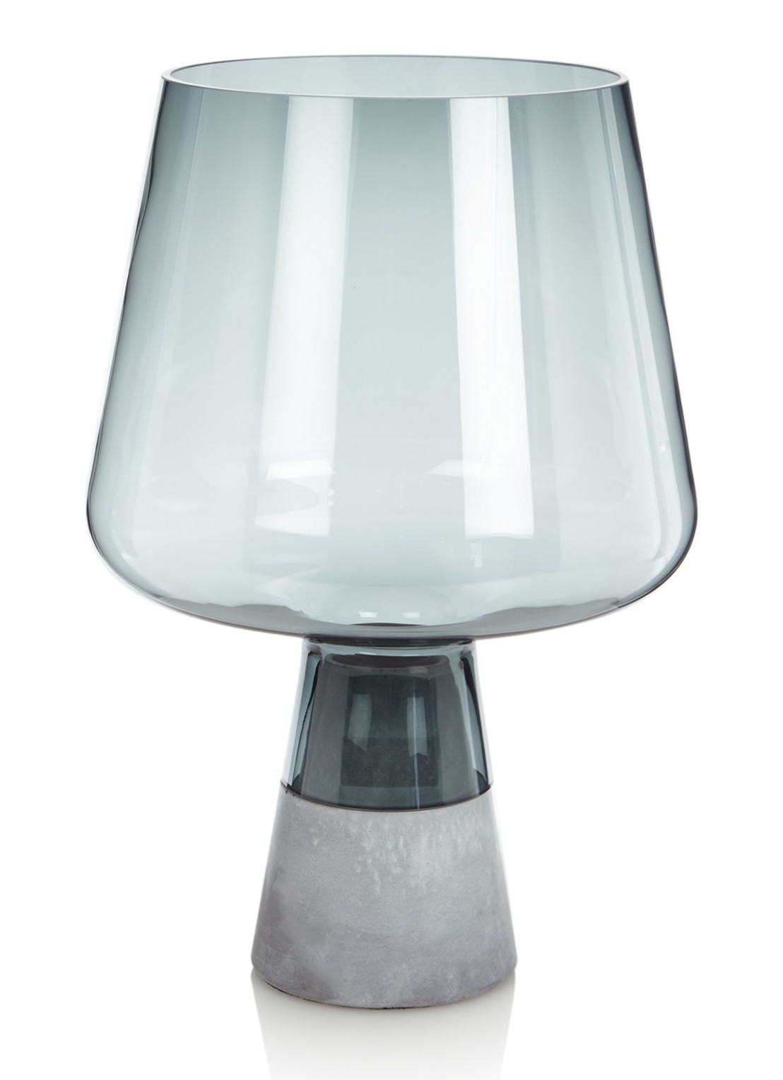 Iittala Leimu tafellamp 38 x Ø25 cm - voorkant 5 grijs