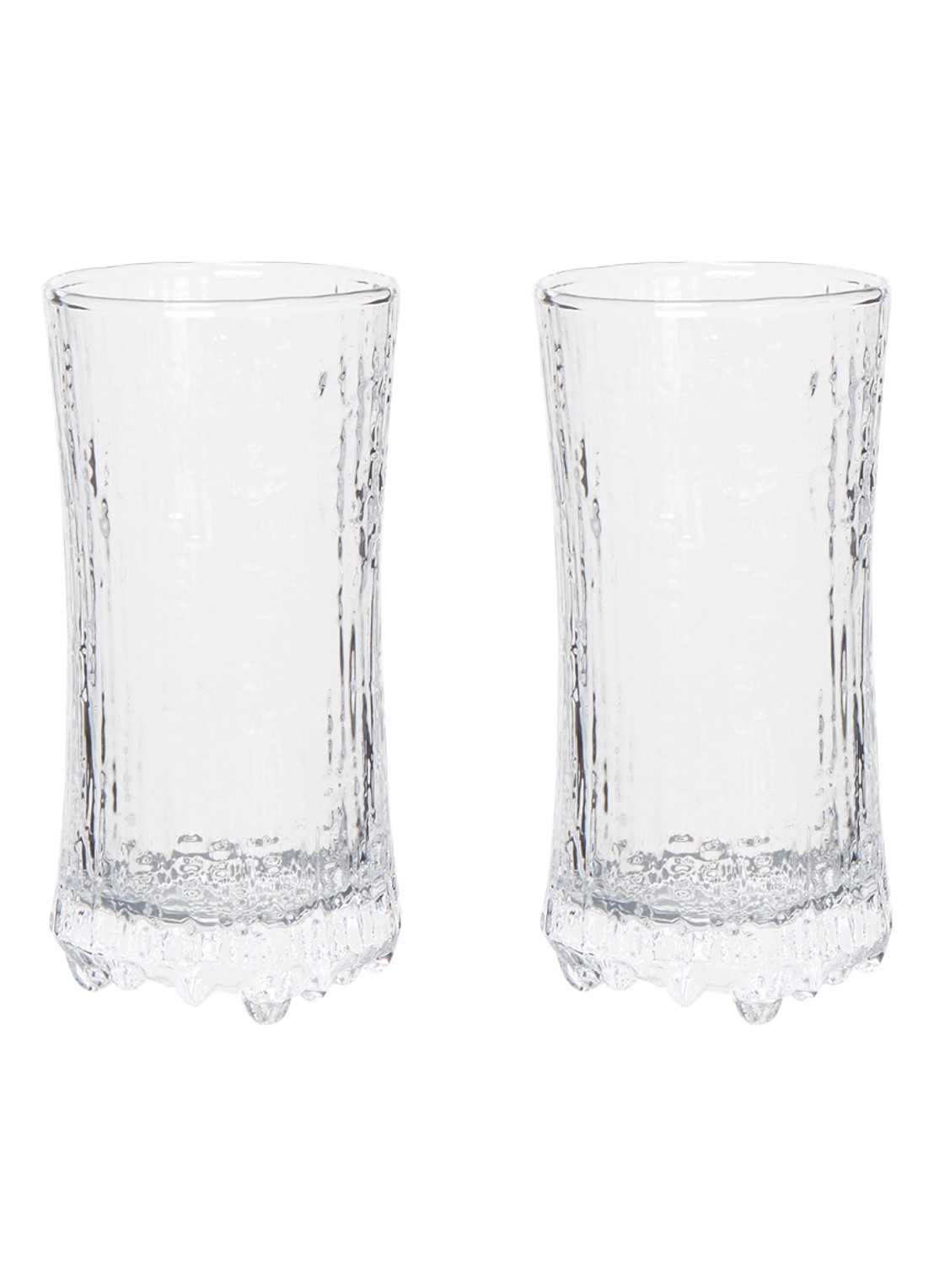 Iittala Mousserende wijnglas 18 cl set van 2 - voorkant 2 transparant