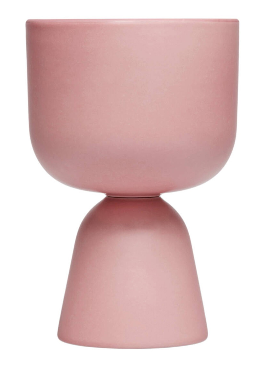 Iittala Nappula bloempot 19 x 12,5 cm - voorkant roze