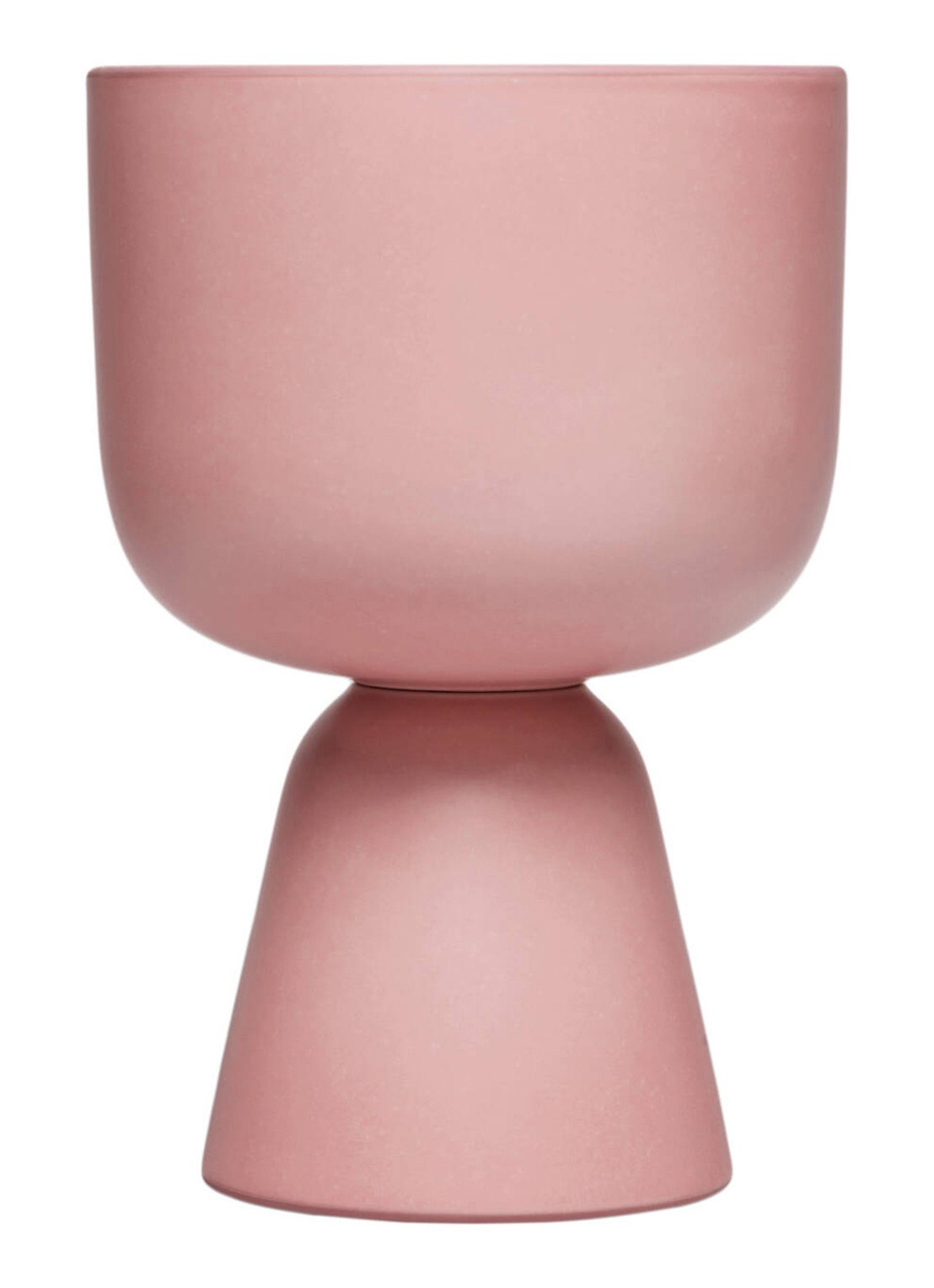 Iittala Nappula bloempot 23 x 15,5 cm - voorkant roze