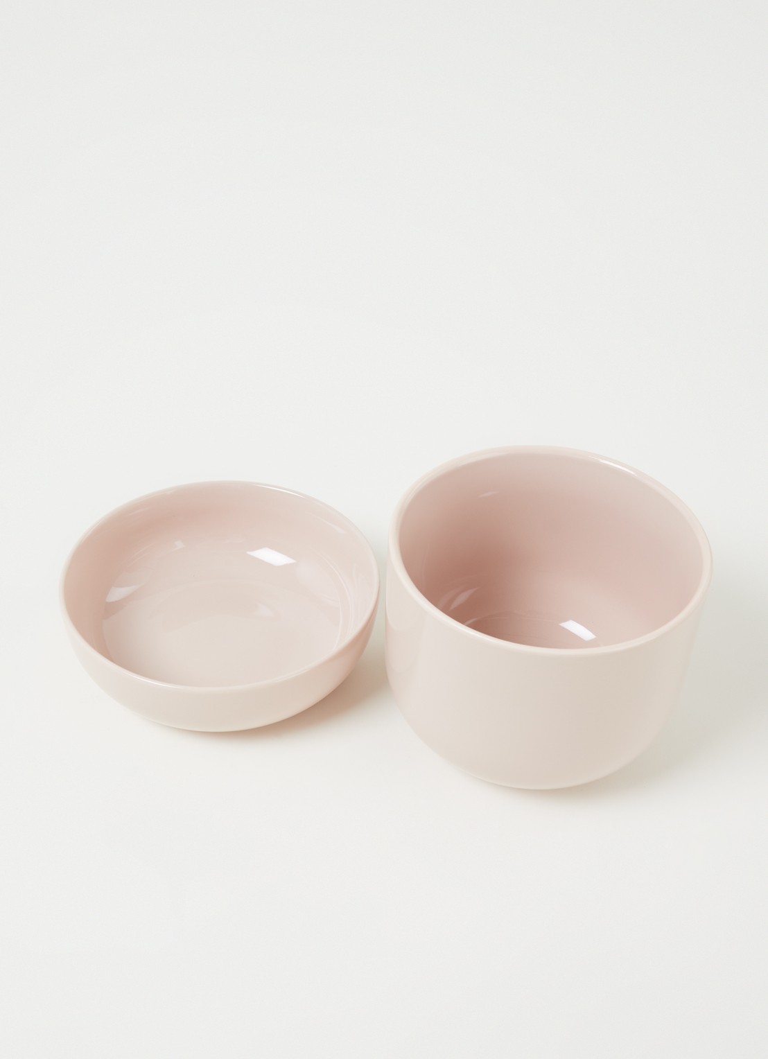 Iittala Nappula bloempot keramiek voor binnen 13 cm - detail lichtroze