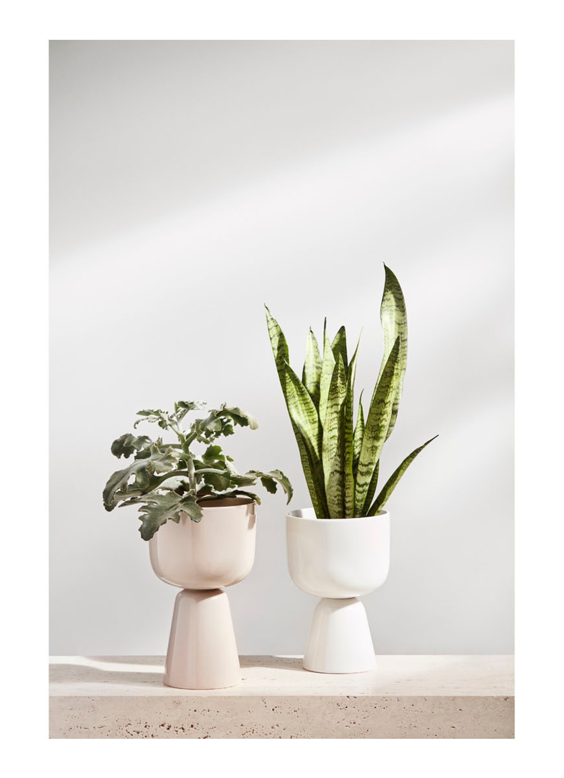 Iittala Nappula bloempot van keramiek voor binnen Ø15,5 cm - detail 4 wit